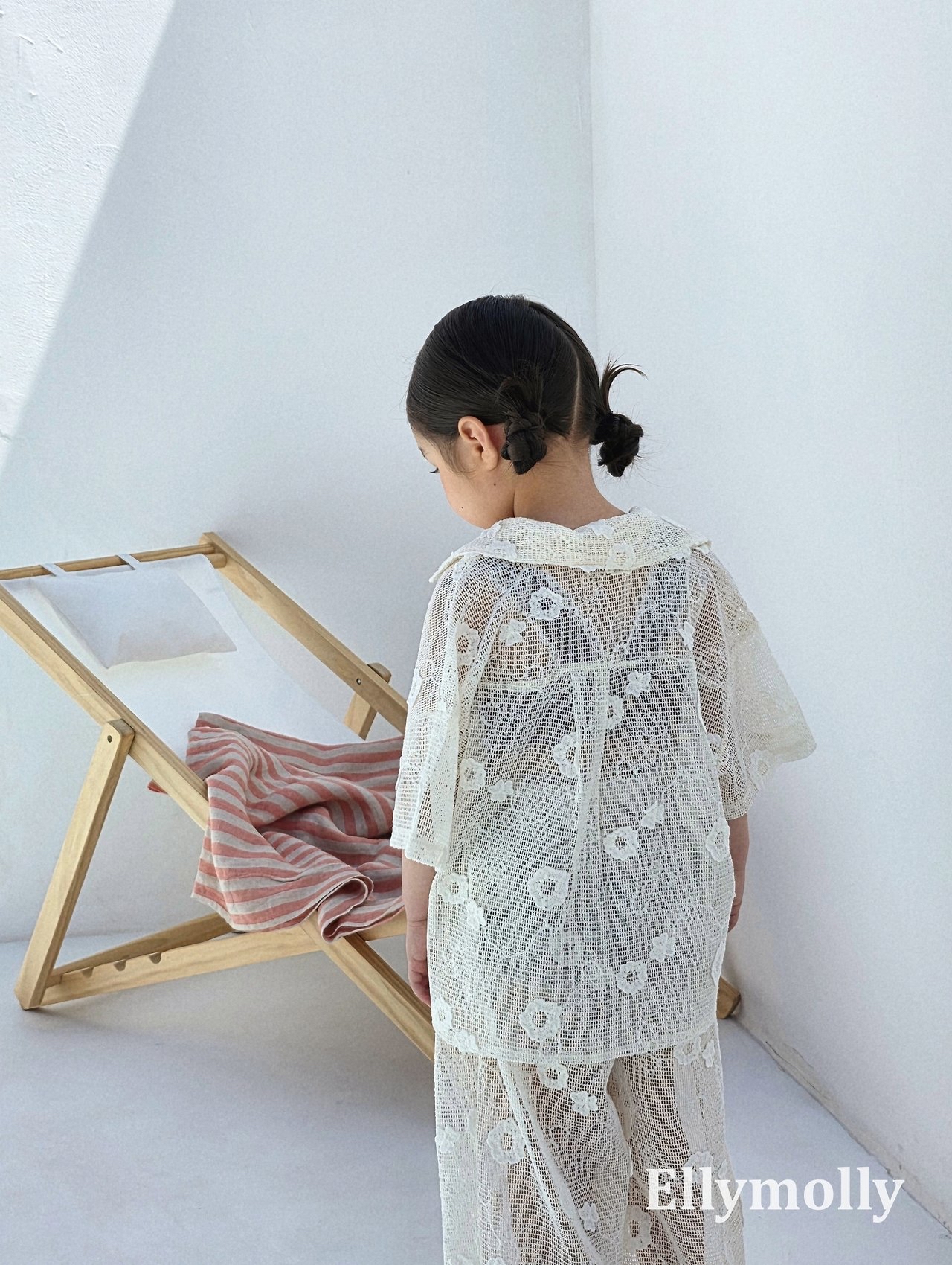 Ellymolly | Flower shirt(size 7(90-100)