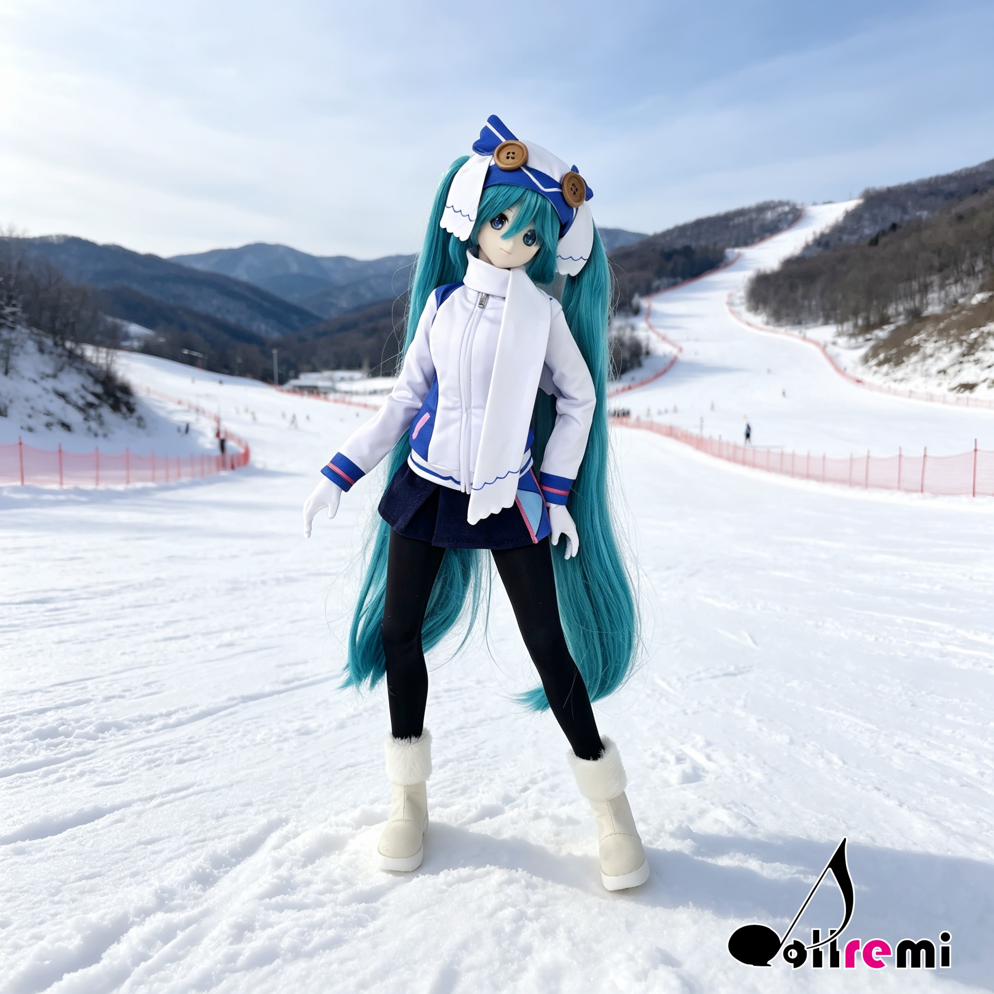 【dollremi】(DD0926) COS 初音未來 Hatsune Miku - SNOW MIKU 雪未來 2016