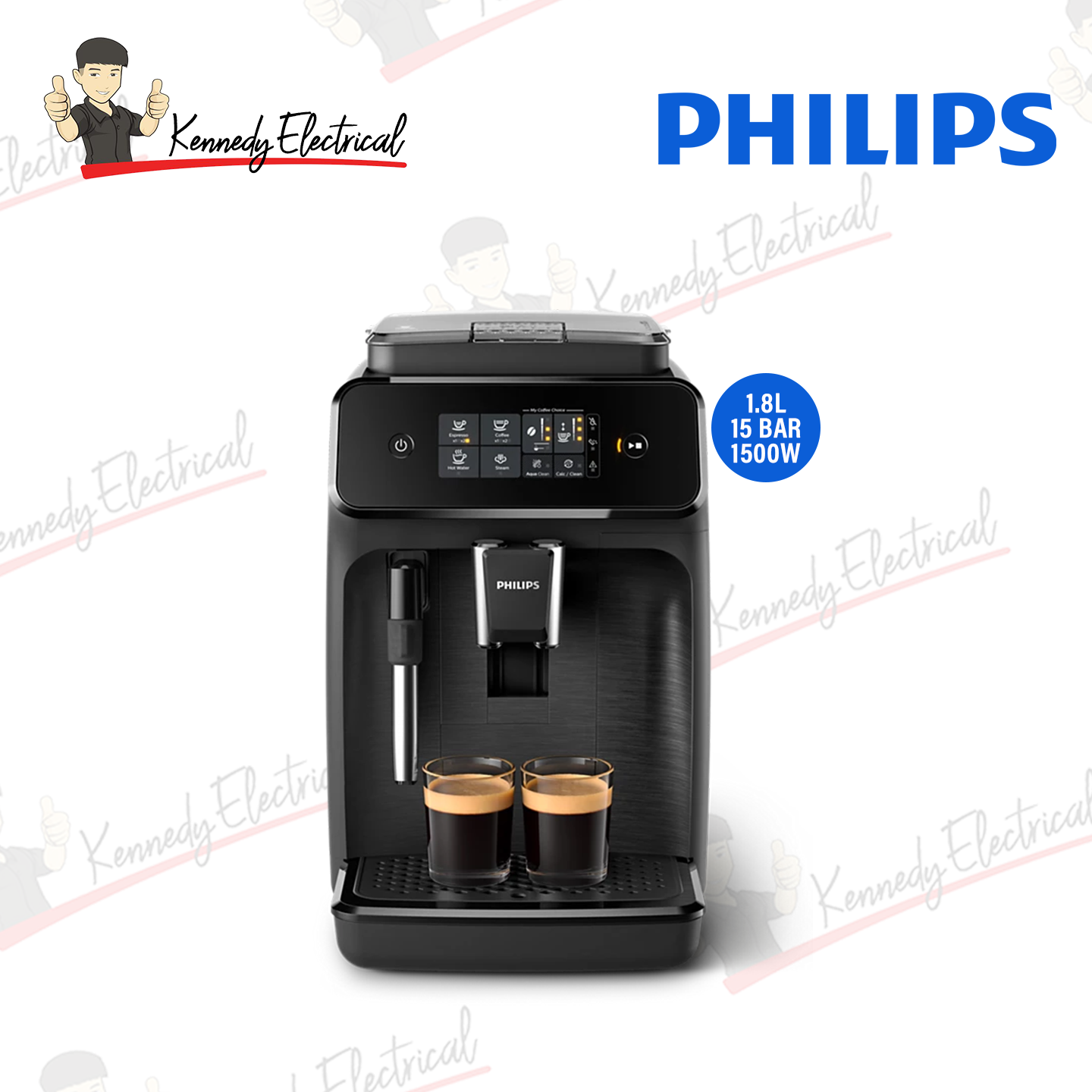 Philips Coffee Machine (1.8 Liter) Series 1200 Fully Automatic Espresso EP1220/00