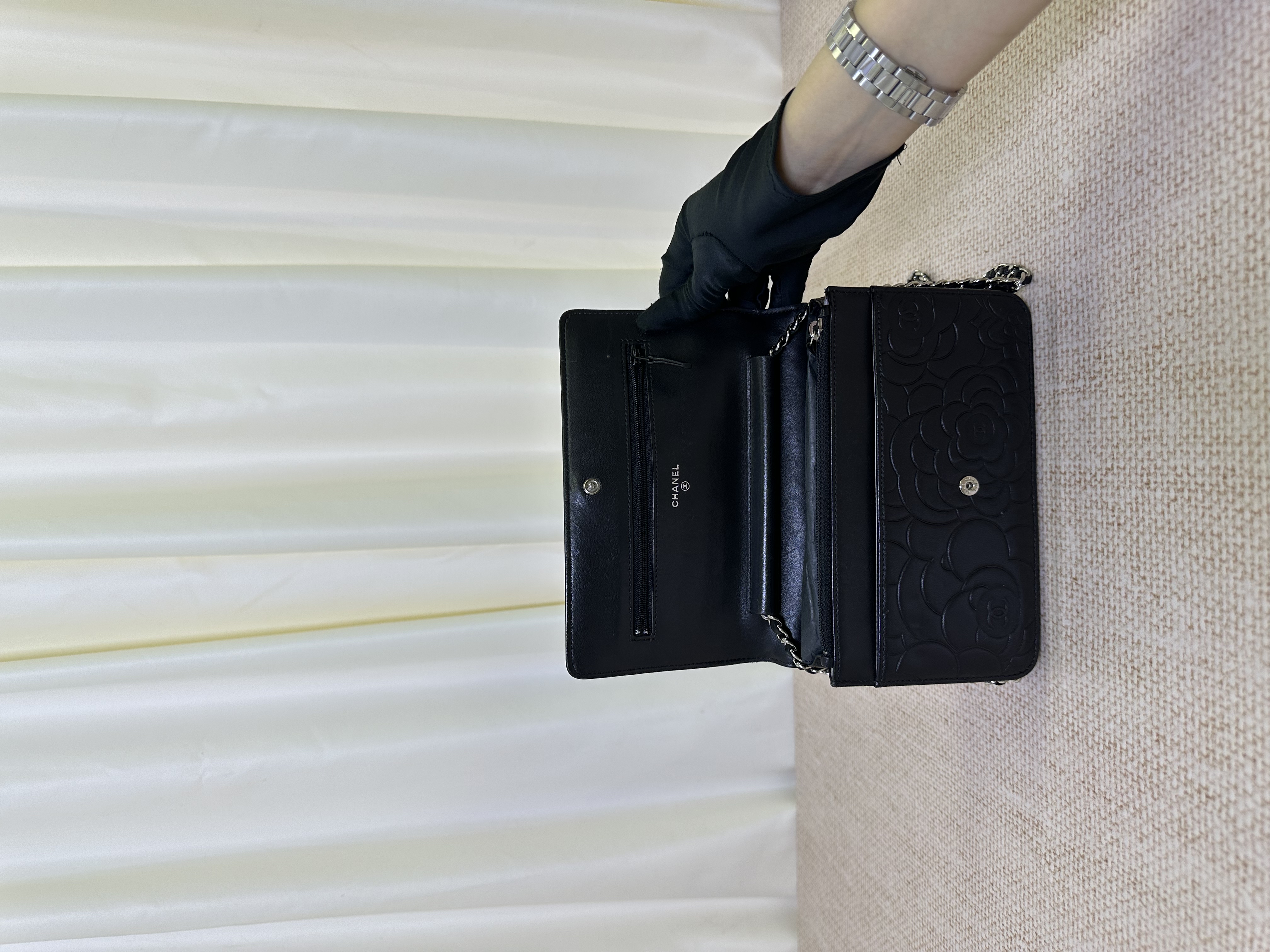 Pre owned Chanel WOC Wallet On Chain / Product Code: 26031020