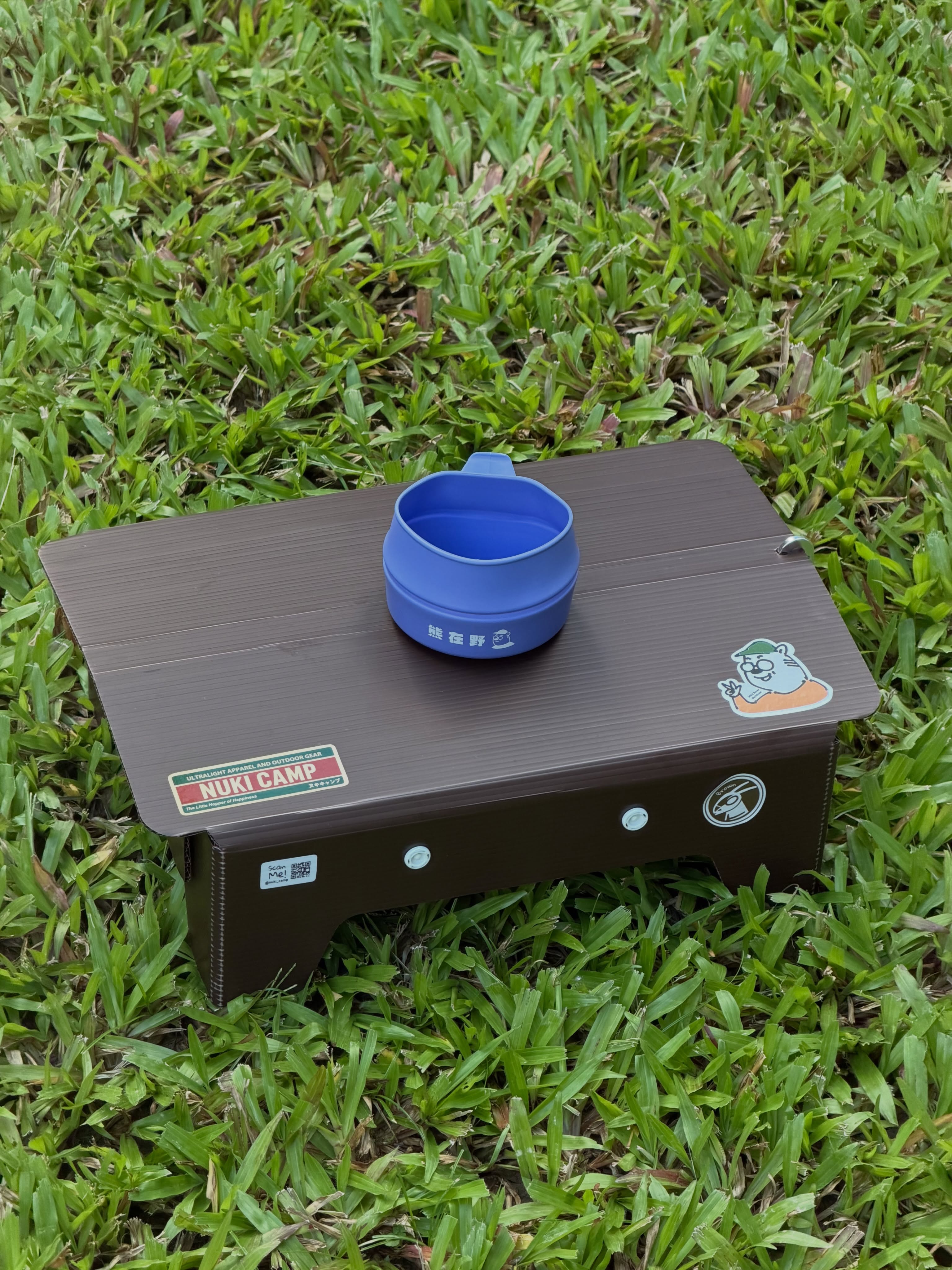 印尼品牌Nuki Camp UL folding table ultralight camping 輕量化摺疊小枱