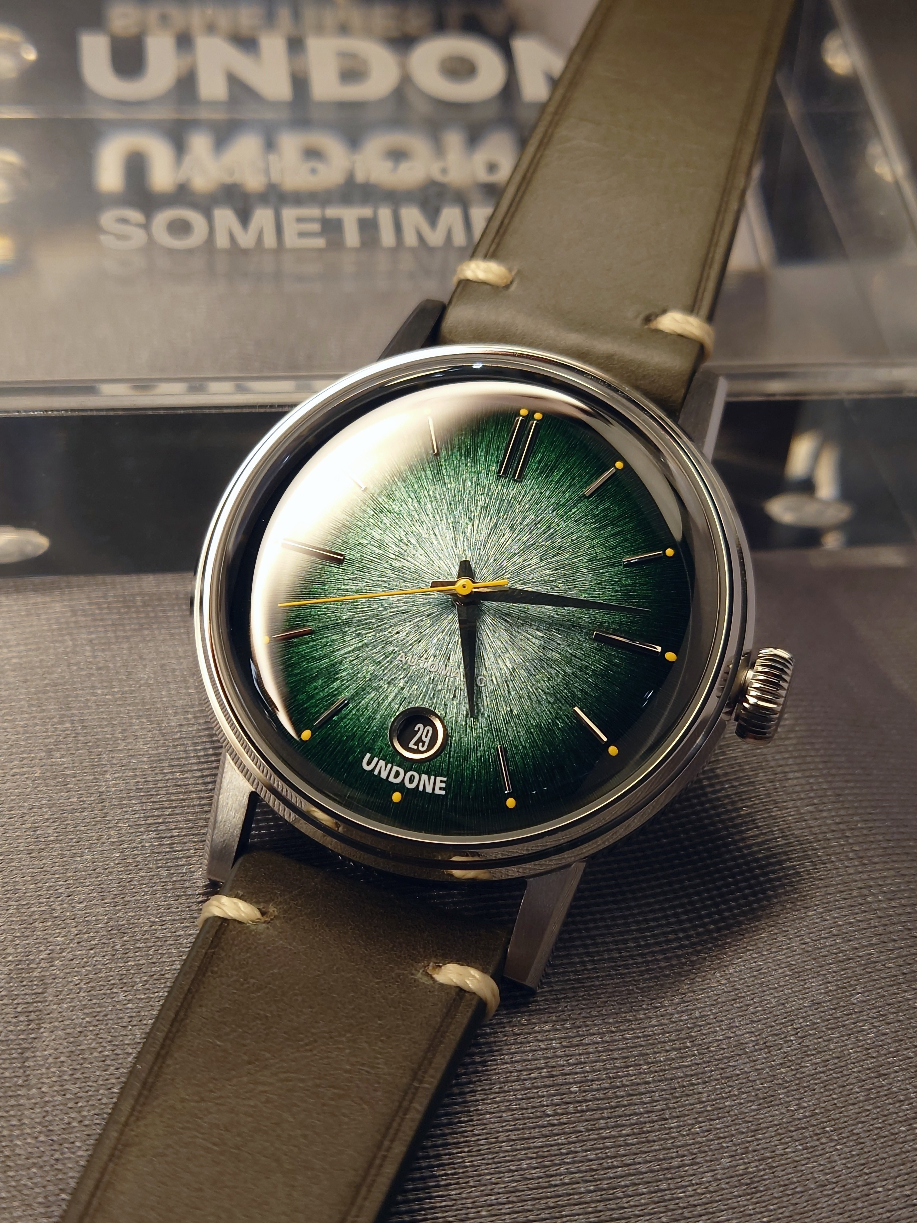 Undone 琺瑯面 Enamel Verde Automatic - URB-RTO-GRN