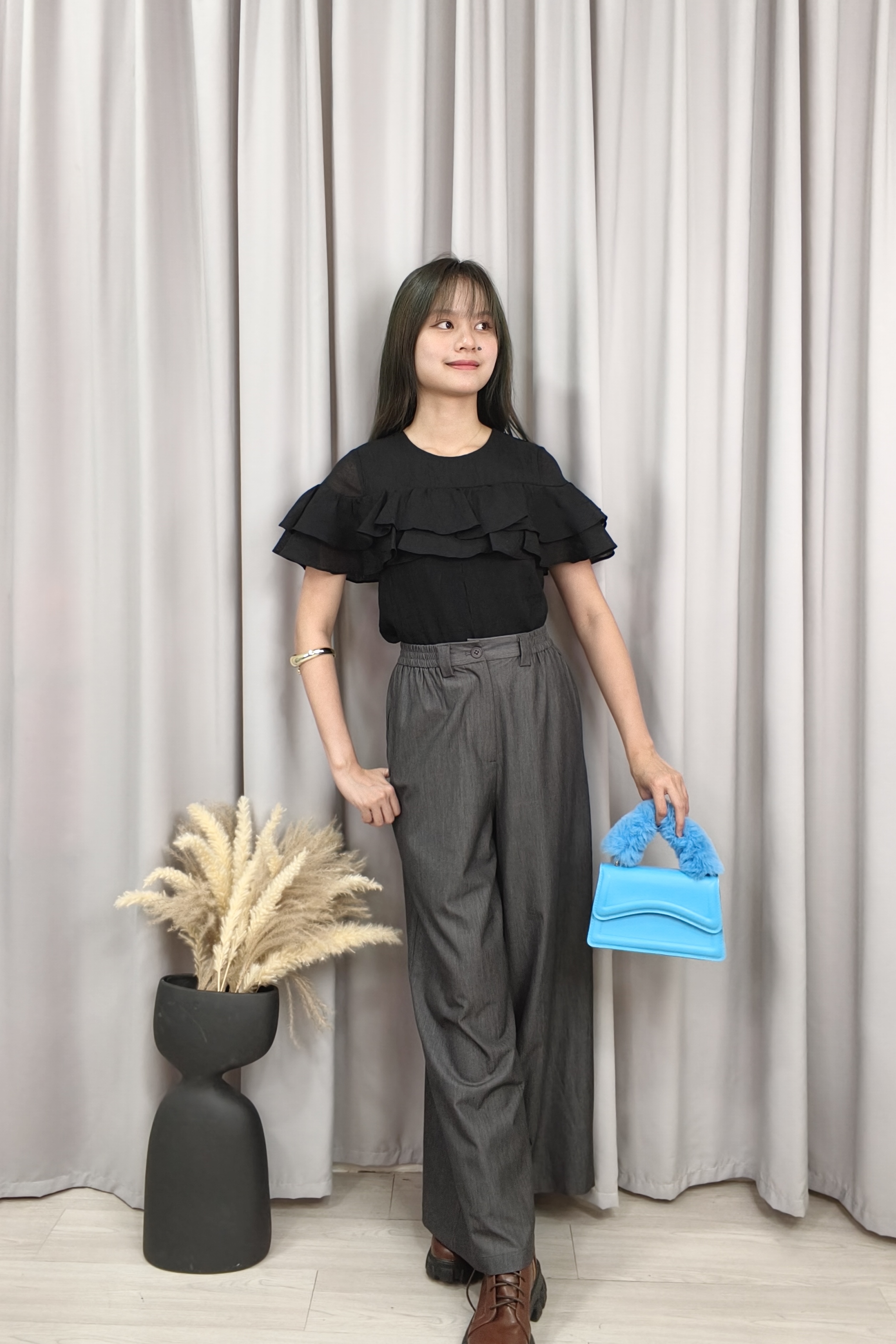 CP1520 Stretch Wide Leg Pants