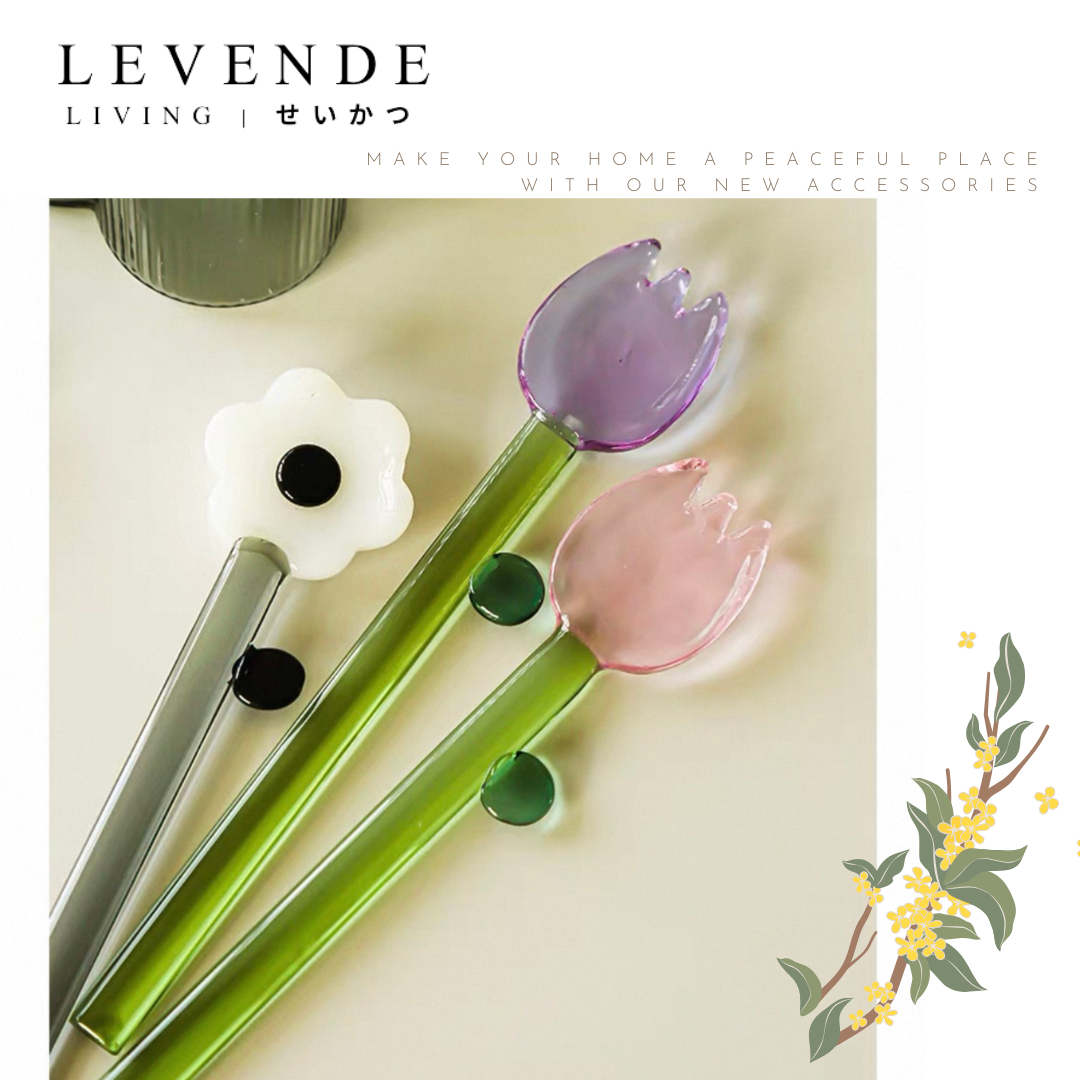 Levende 花語玻璃攪伴棒