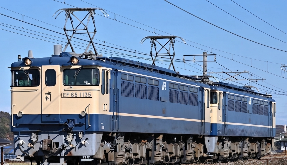 日本JR EF65-1000系列電力機車（灰色轉向架）Tomix N 12101