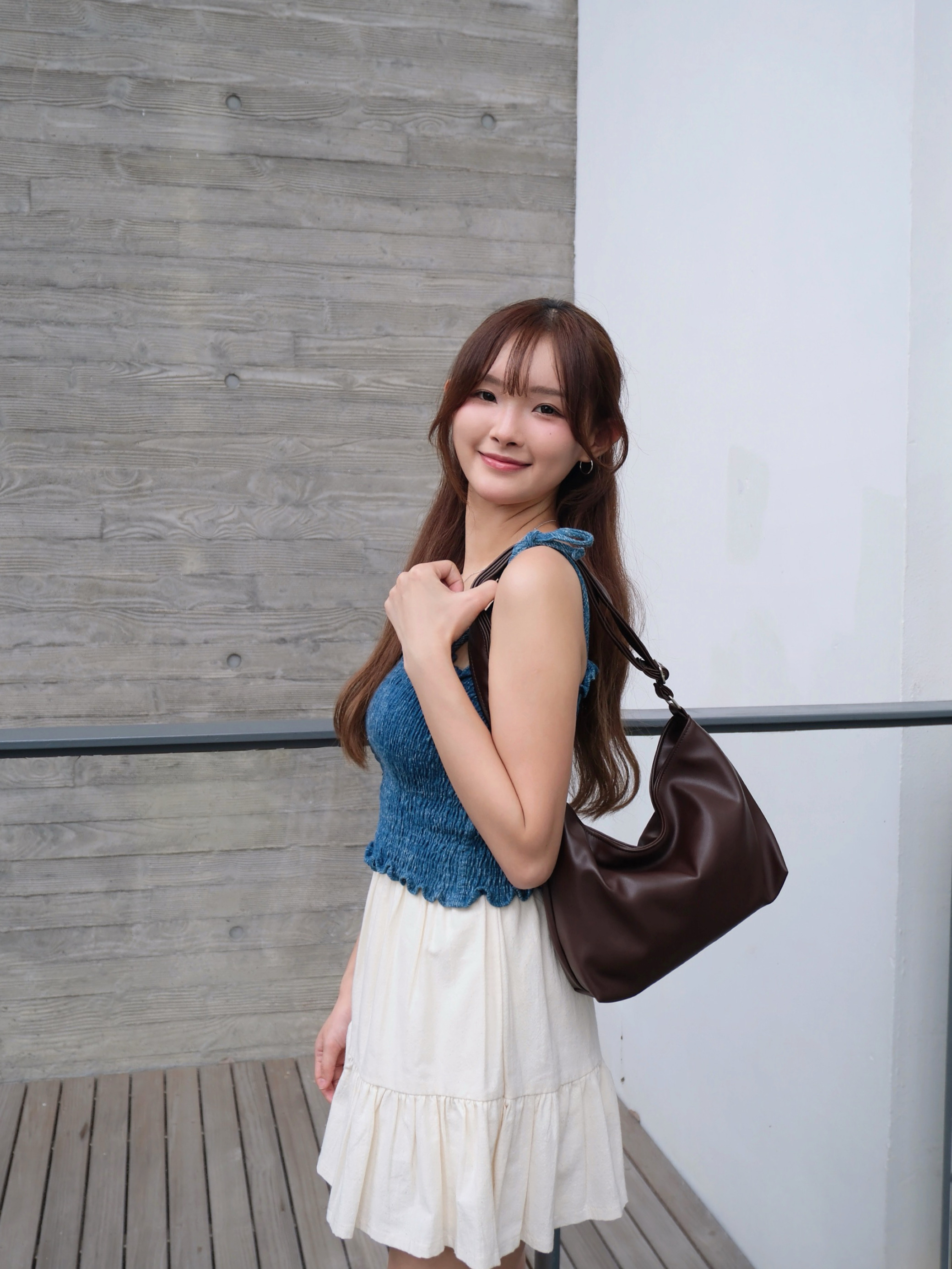 ♡︎TH - 自家仿皮hobo bag M