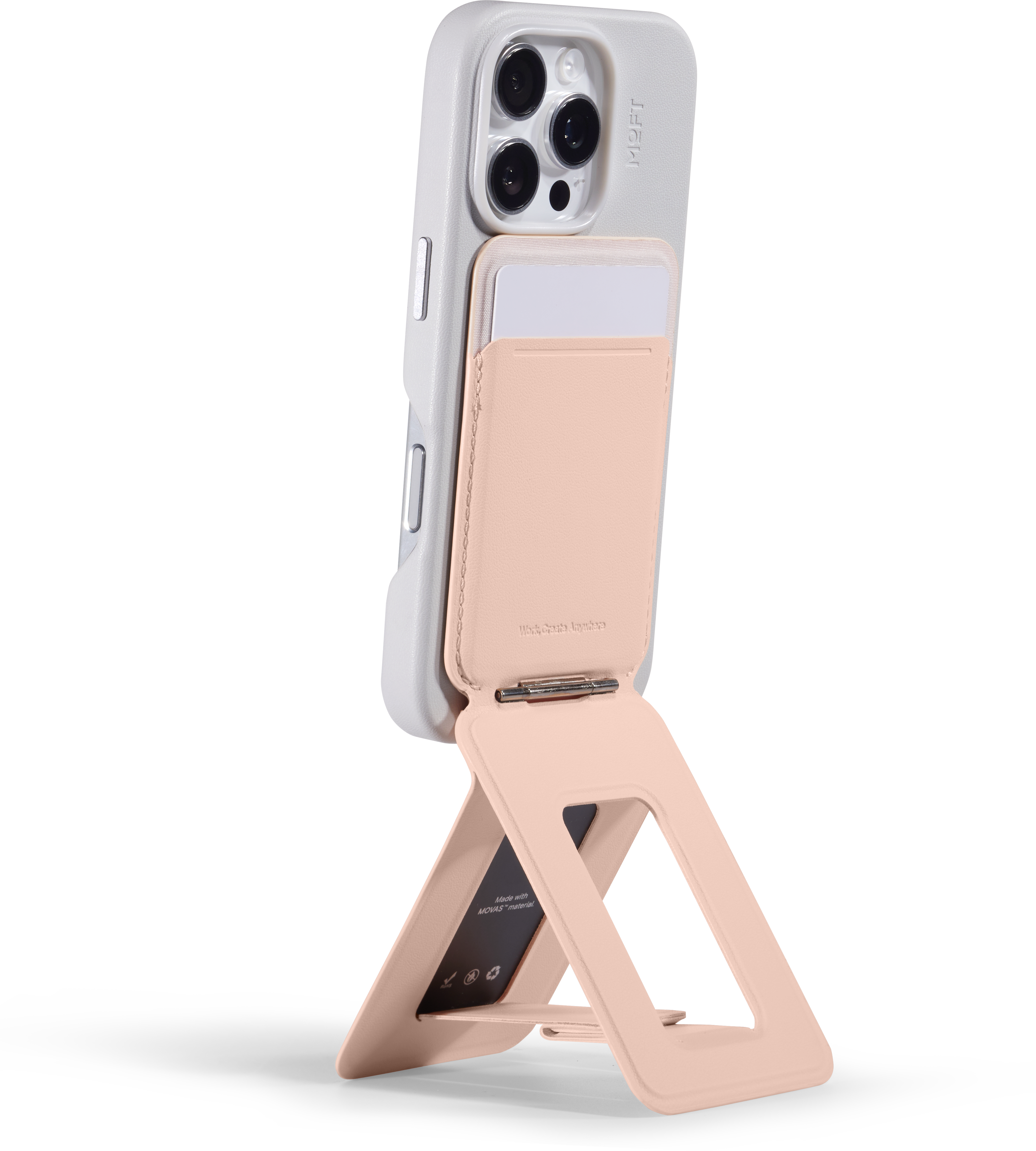 MOFT Snap Invisible Phone Tripod Wallet MOVAS™  專利純素皮革 MS027W