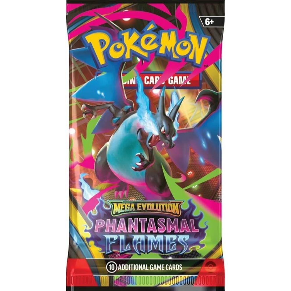 Pokemon寶可夢 - 美版 PTCG ME02 Mega Evolution Phantasmal Flames 原盒 (擴充包 6包/盒) 