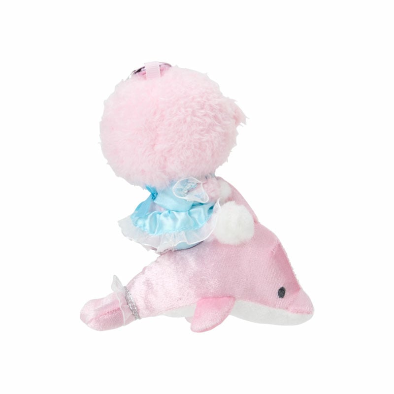 現貨｜Sanrio My Sweet Piano 閃亮海豚系列 日版 吊飾 毛公仔 連心形扣 (13340-0)