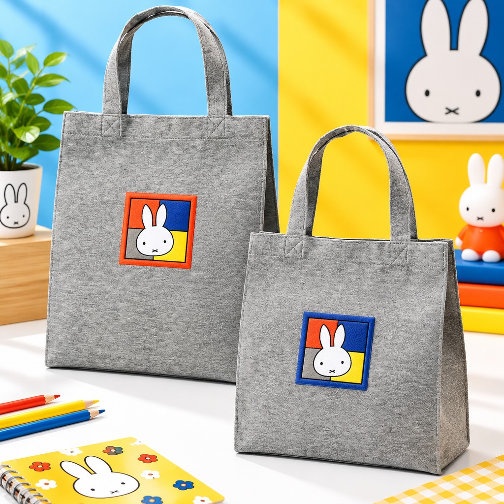 TOTE BAG 手提袋 (M) MIFFY  (DB-523BL)