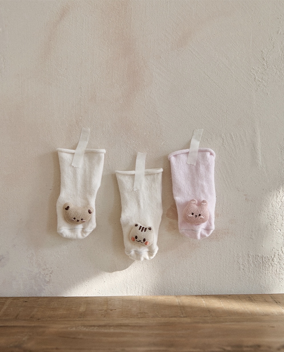 DOTTODOT 新生兒小巧可愛迷你玩偶襪