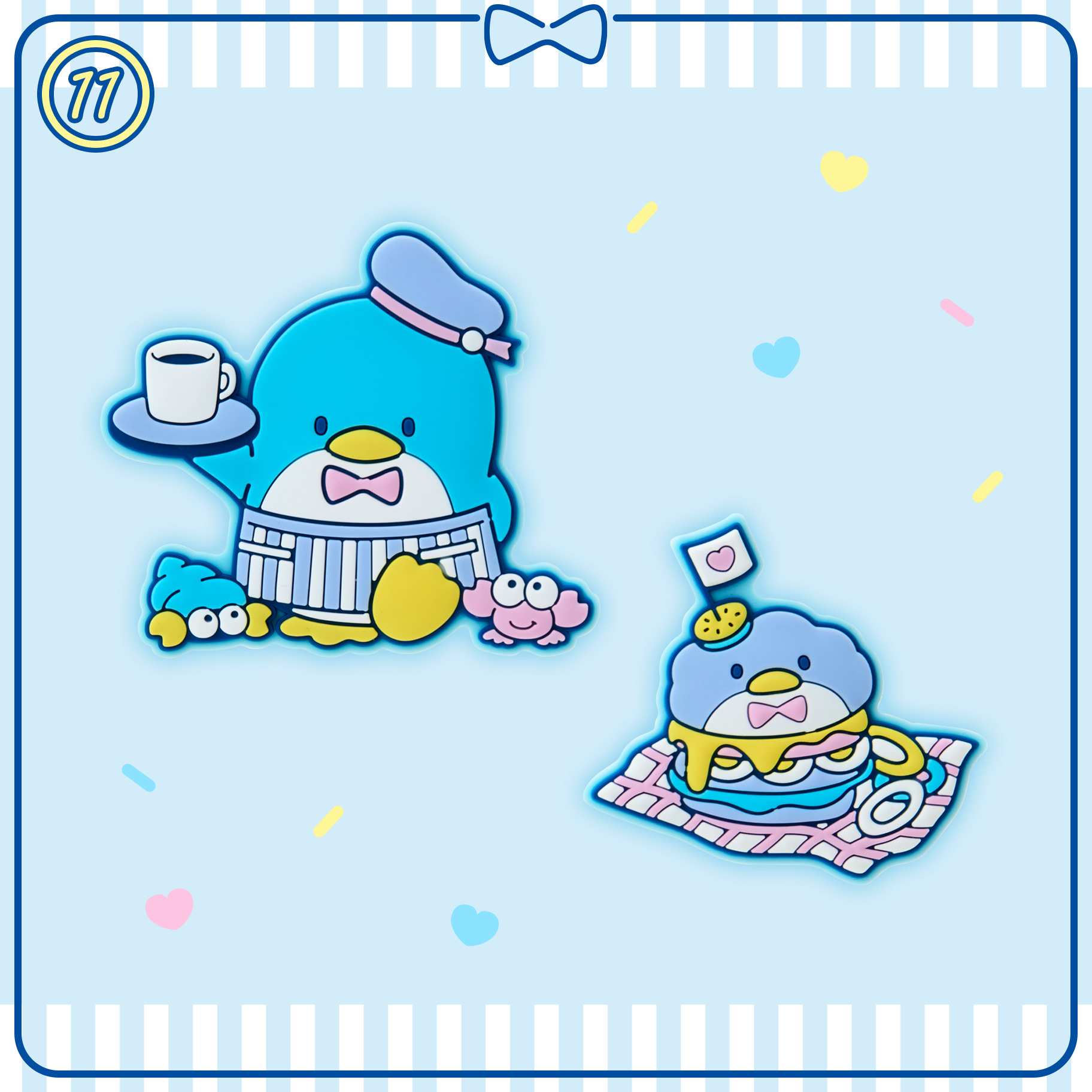 日本預訂📍日本Sanrio企鵝Sam生日系列 - 公仔/袋仔/餐具/Tote Bag/ 盲盒13/5日本開售