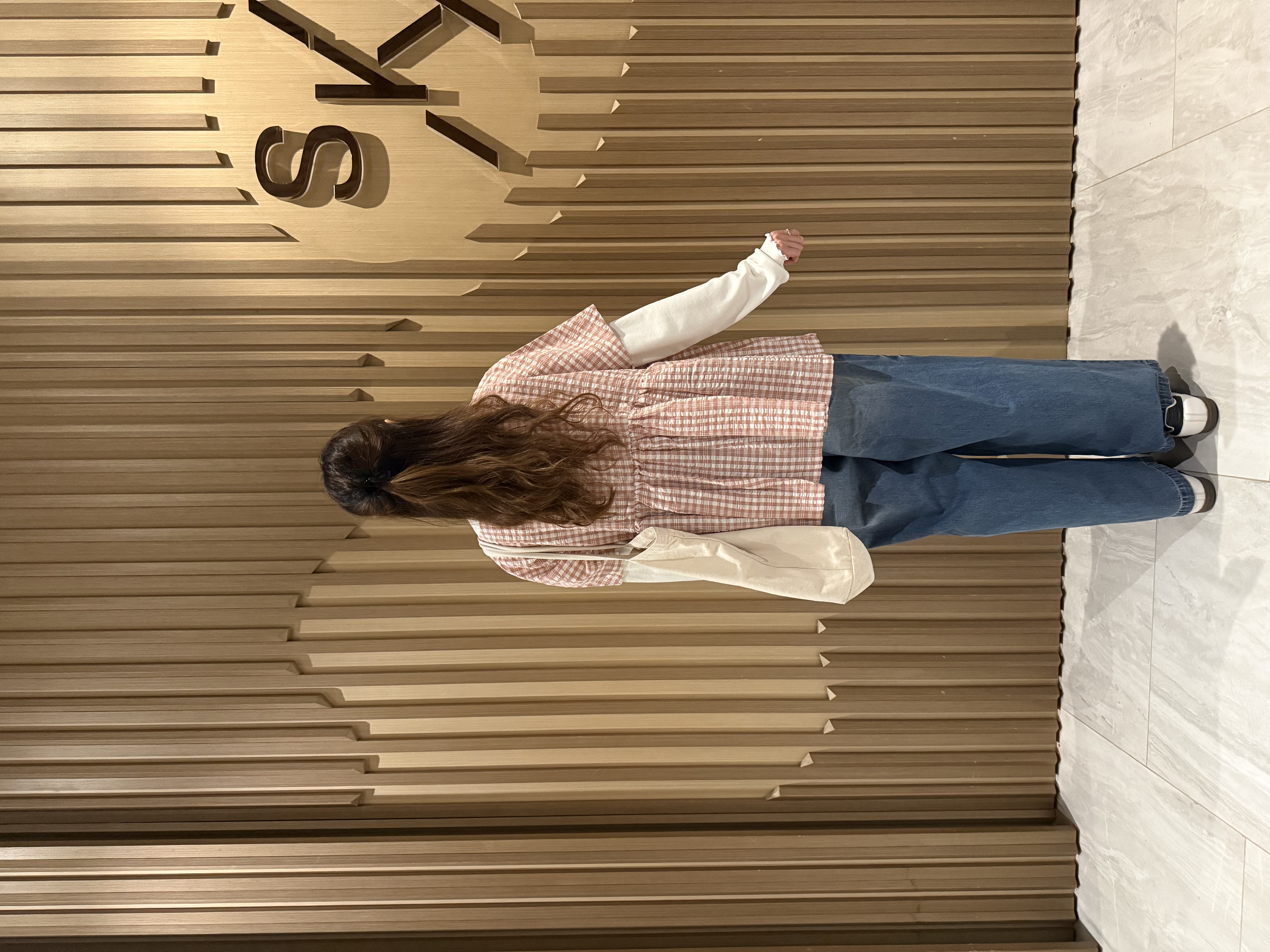 泡泡棉格仔𝐭𝐨𝐩（粉𝐱白）