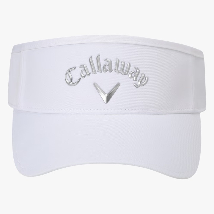 CALLAWAY 男士無頂球帽 LAZER VISOR - 白 