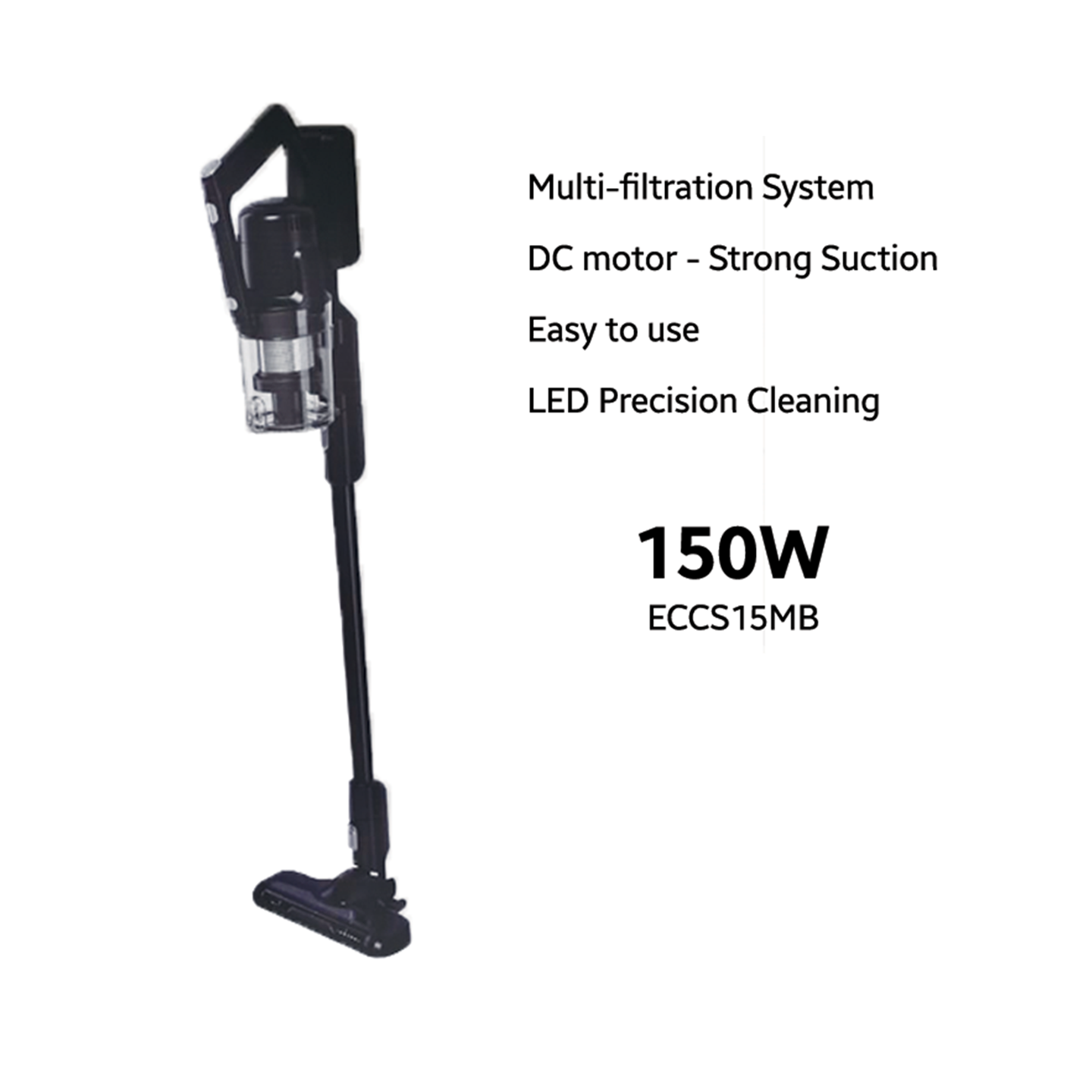 Sharp Cordless Stick Vacuum Cleaner (ECCS15MB)