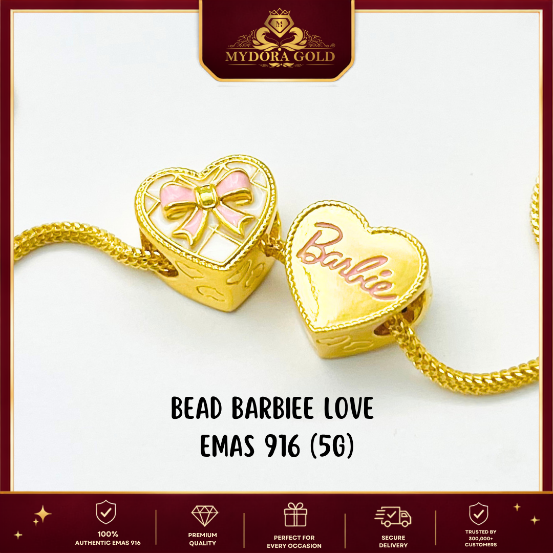 MYDORA Bead Barbiee Love (5G) l EMAS 916/22K