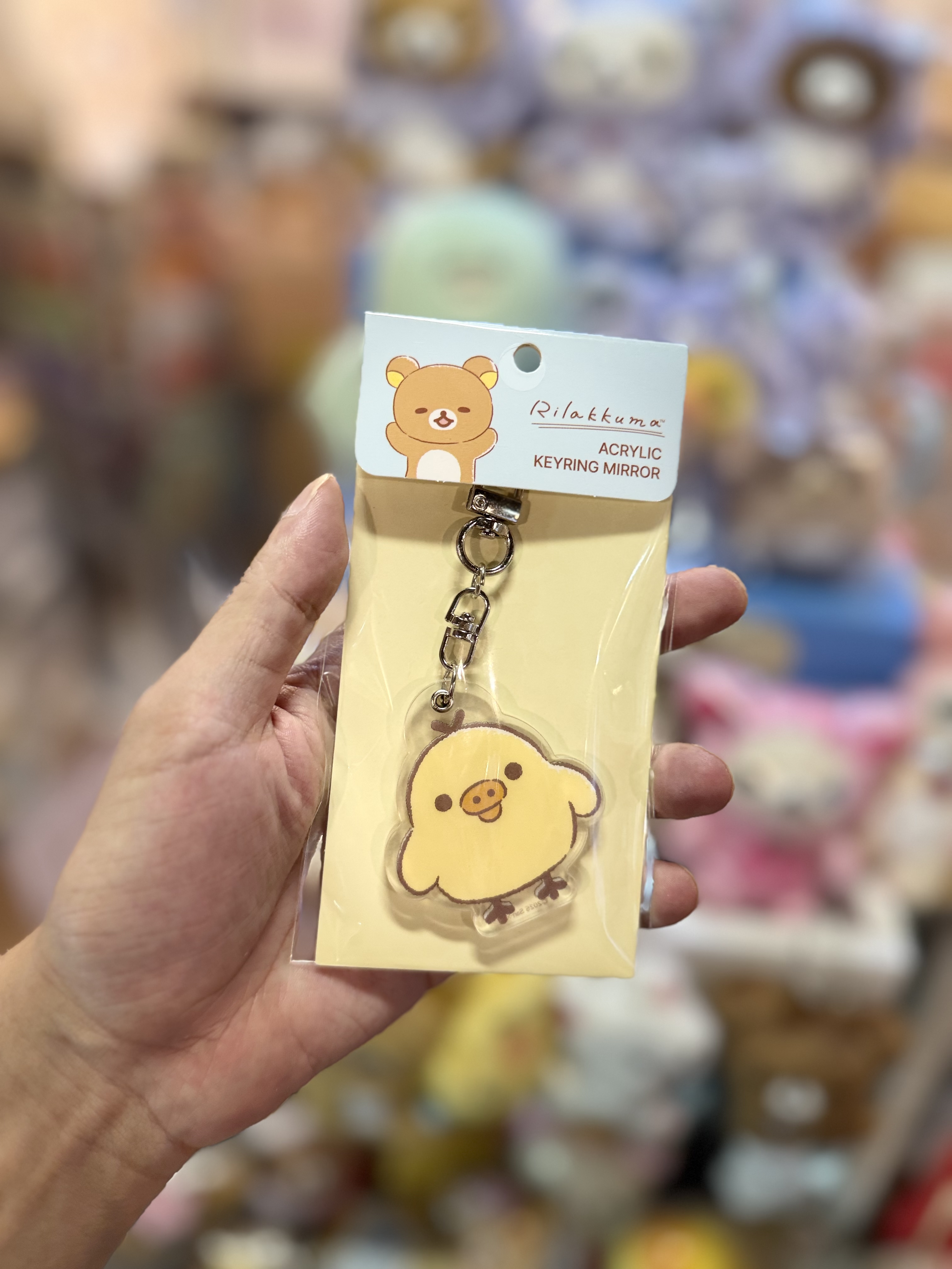 《現貨》全新韓國限定 Rilakkuma小鏡仔掛飾