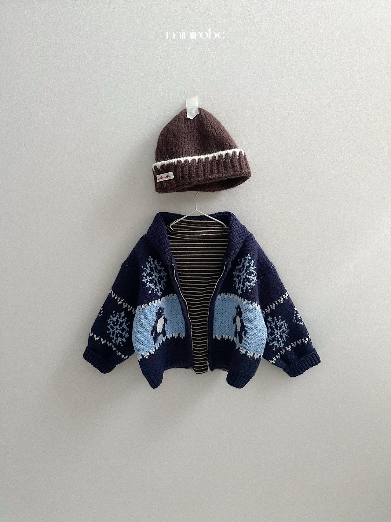 Mnirobe | Penguin Knit Cardigan
