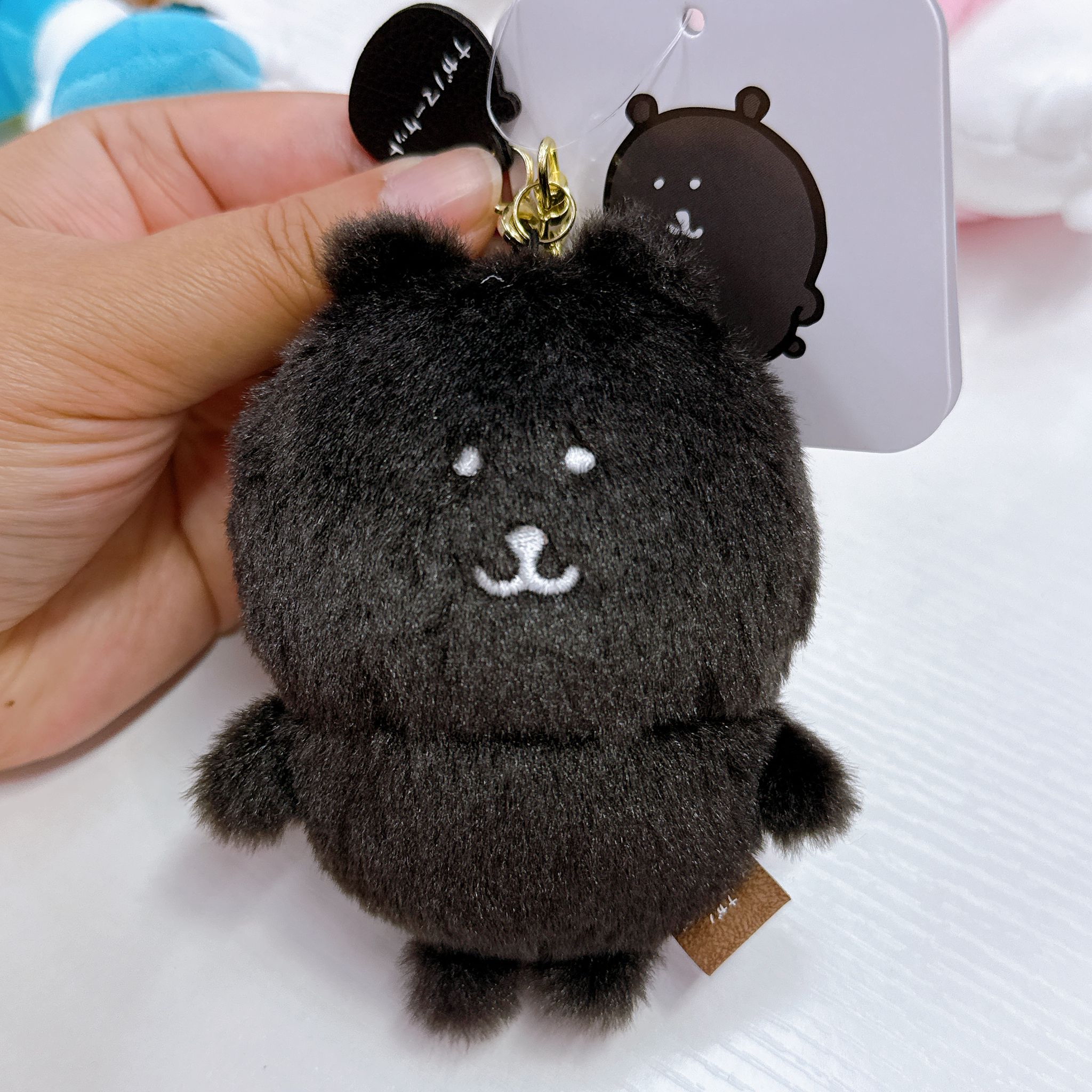 日本直送joke bear 黑色公仔掛飾