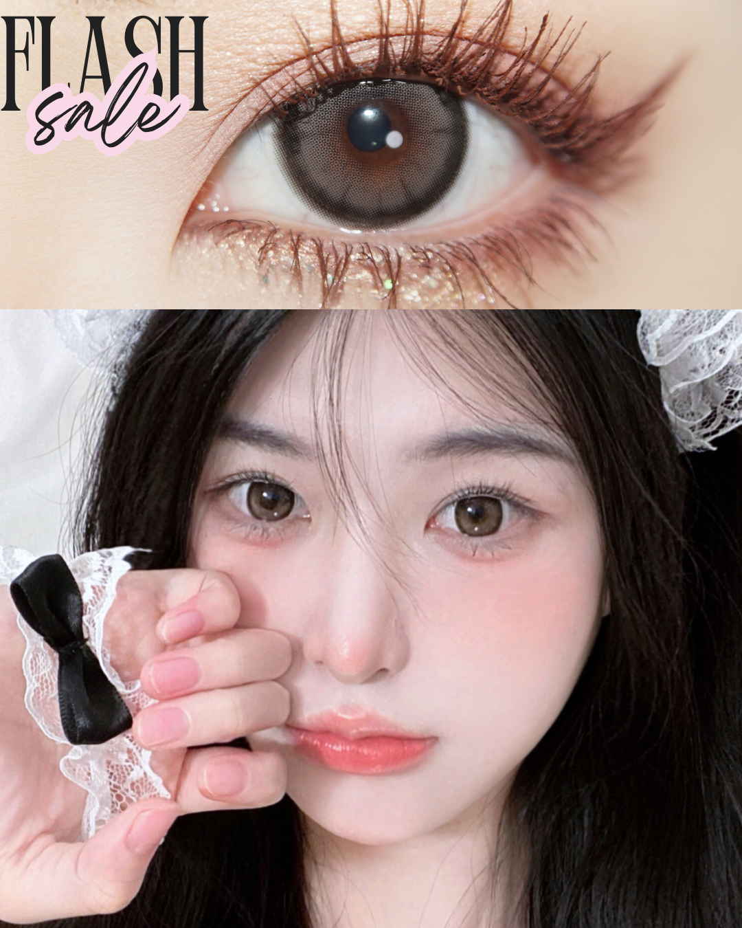 0度現貨 Hanawink韓製年拋 雪山梨枝