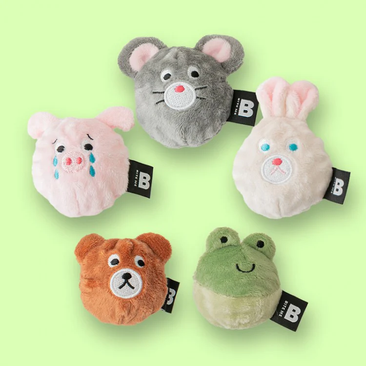 *BiteMe🇰🇷Farm Friends內儲刺球玩具（會發出吱吱聲）