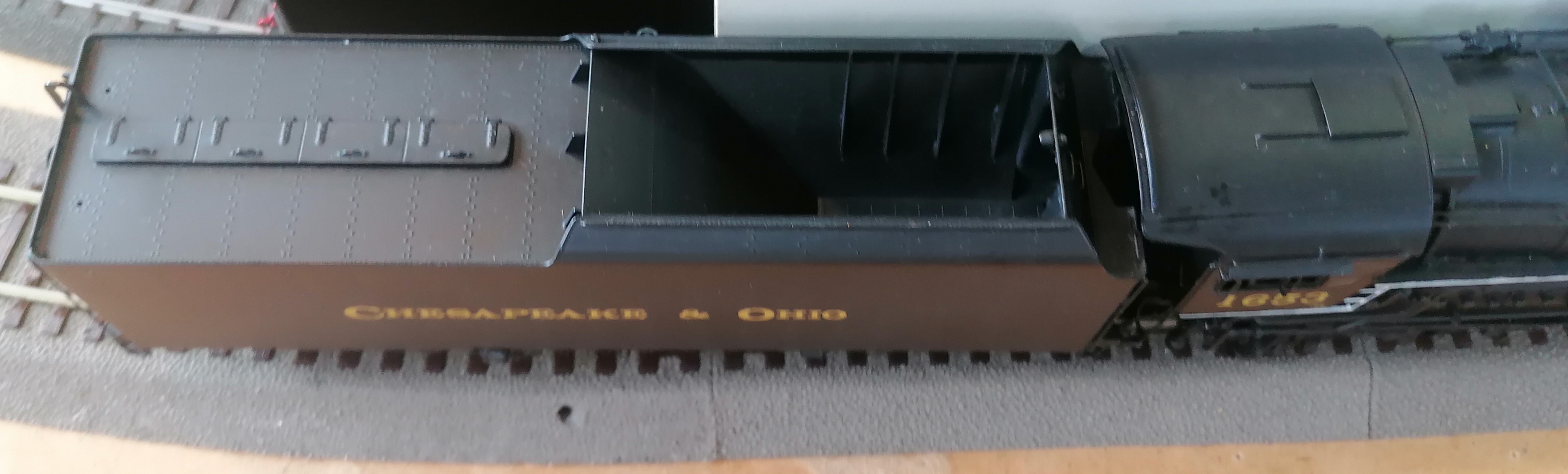 Overland OMI Brass model C&O H8 Allegheny 2-6-6-6 HO 1:87