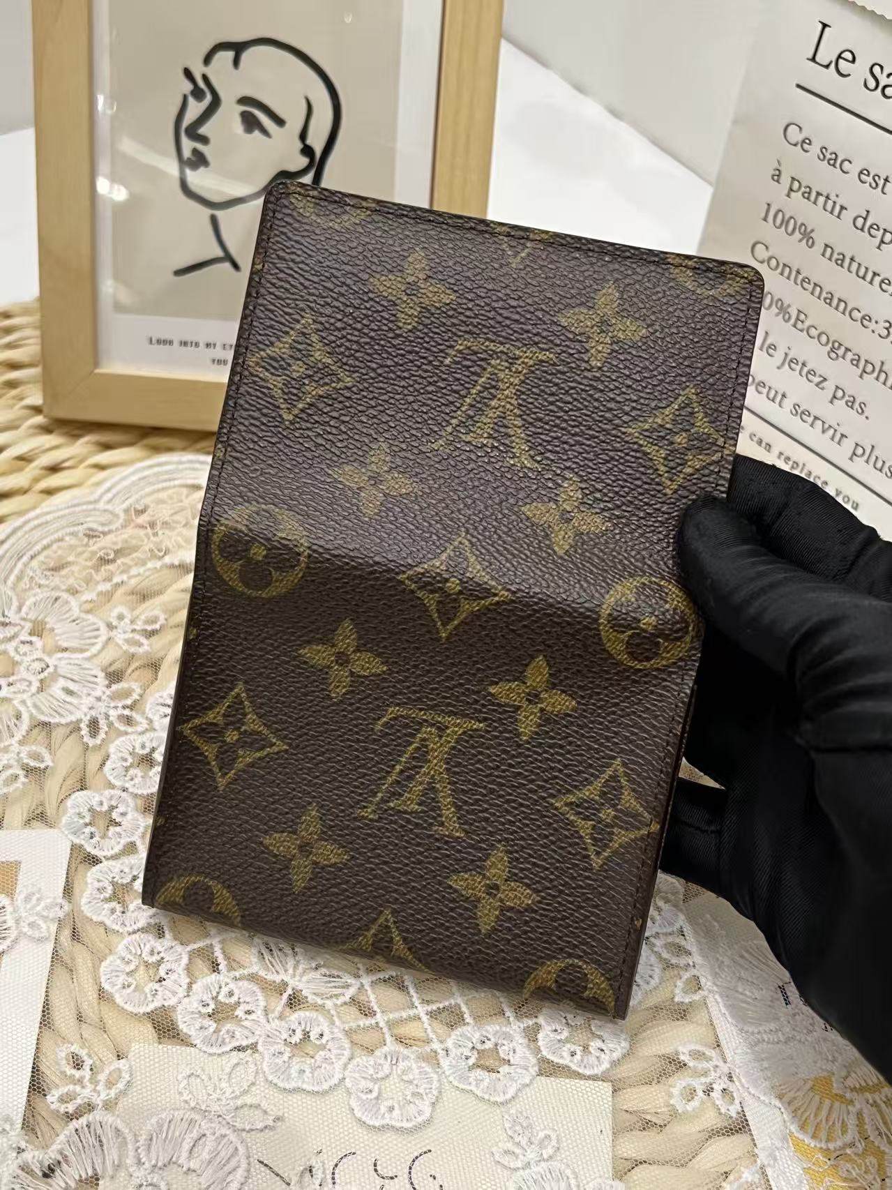 LV Monogram Canvas Card Holder