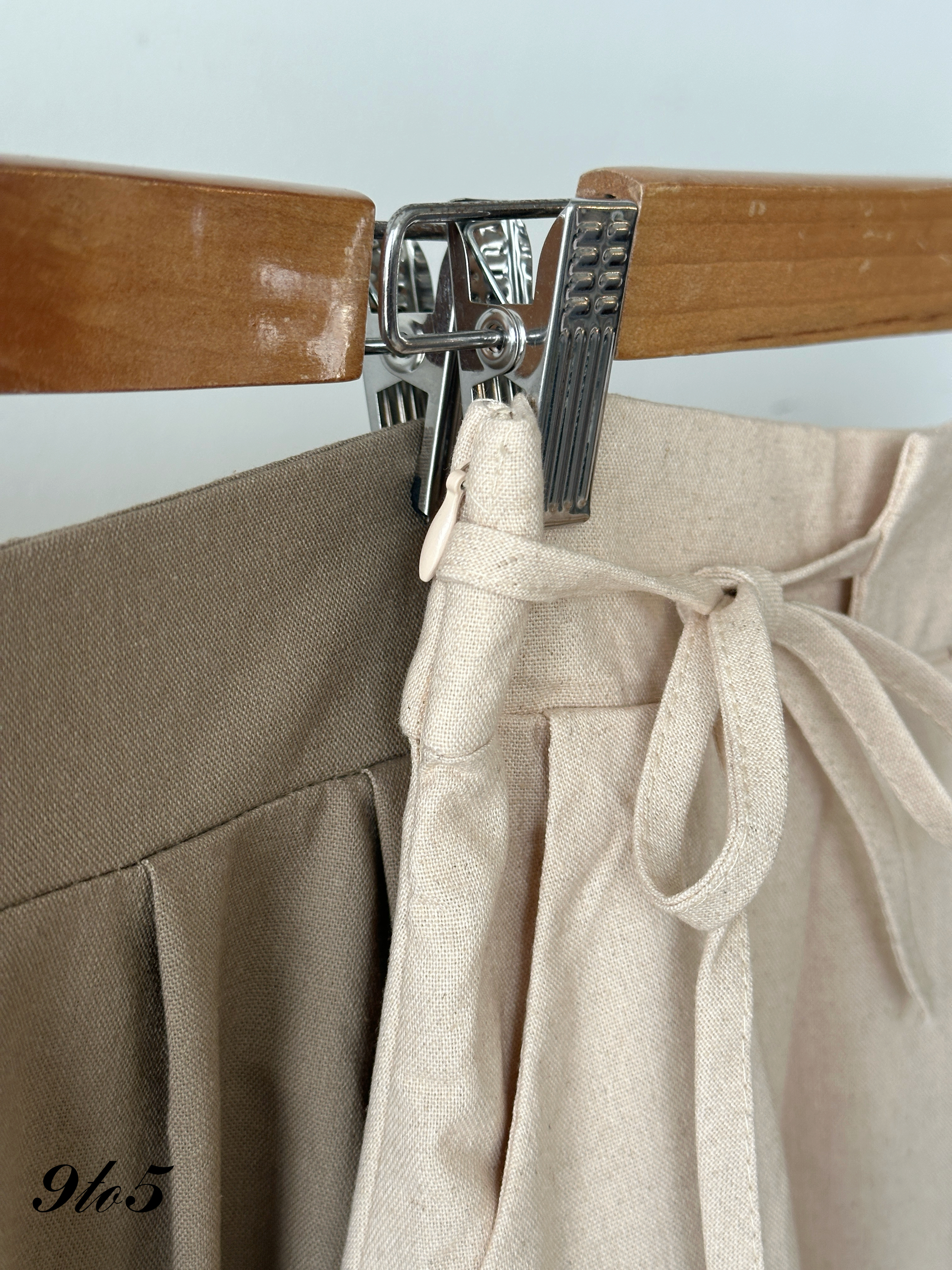 S1878 Side-tie A Line Skirt - 3 Colors 