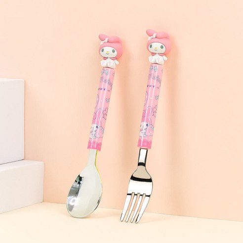  【預訂】韓國直送 Sanrio My Melody 立體公仔餐具套裝