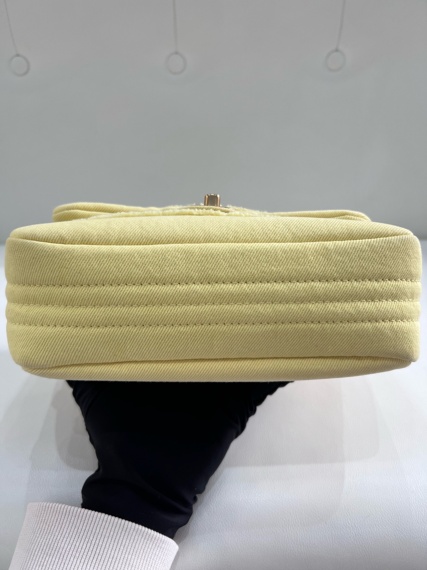 【預訂貨品】Chanel小雞黃牛仔布方胖子 