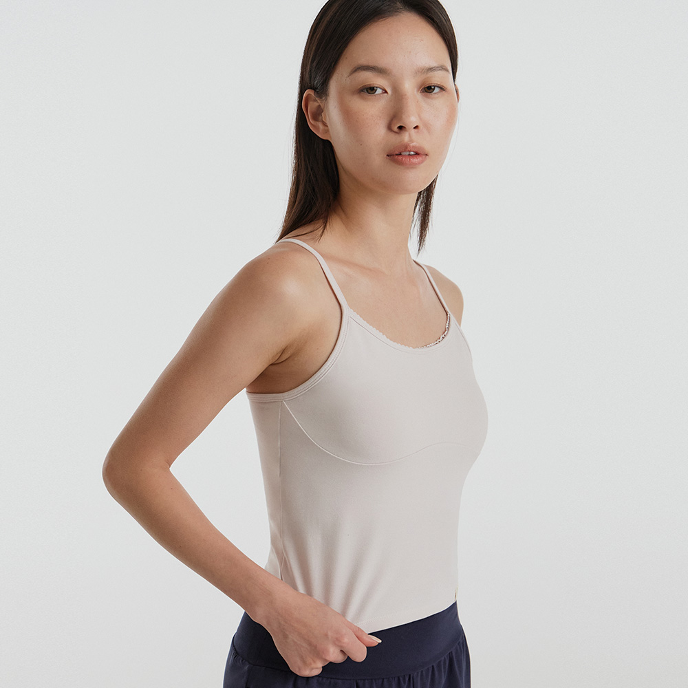 【雲感顆粒蕾絲Top】預購_FFWSBT088 Banda Light Lace Edge Top by front2line