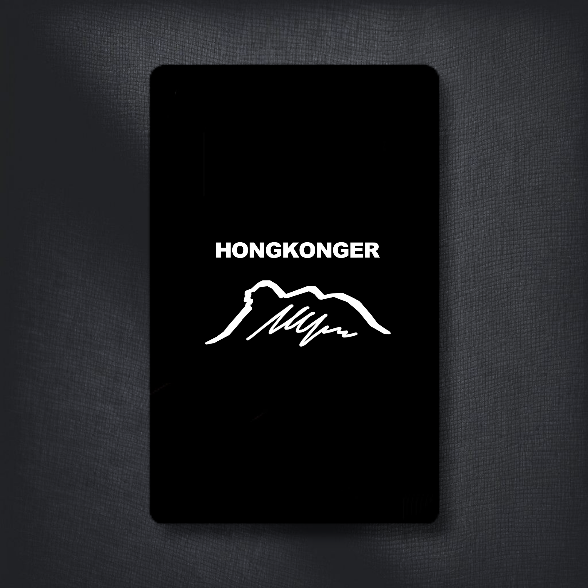 HONGKONGER 磨砂霧面卡片貼【黑魂卡包 第一彈】（一包 5 張）