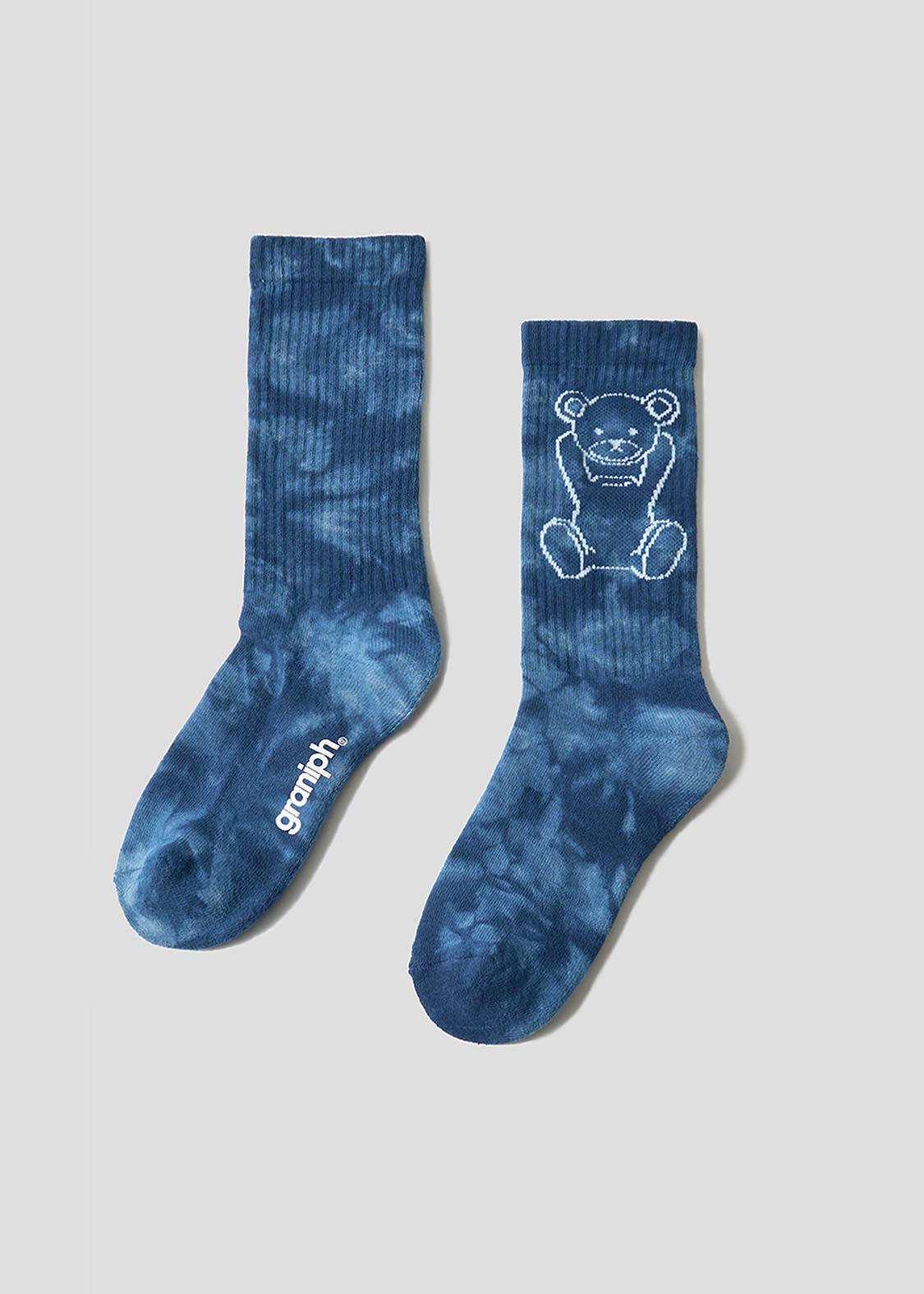 📦訂購 日本限定 graniph Control Bear 中筒襪