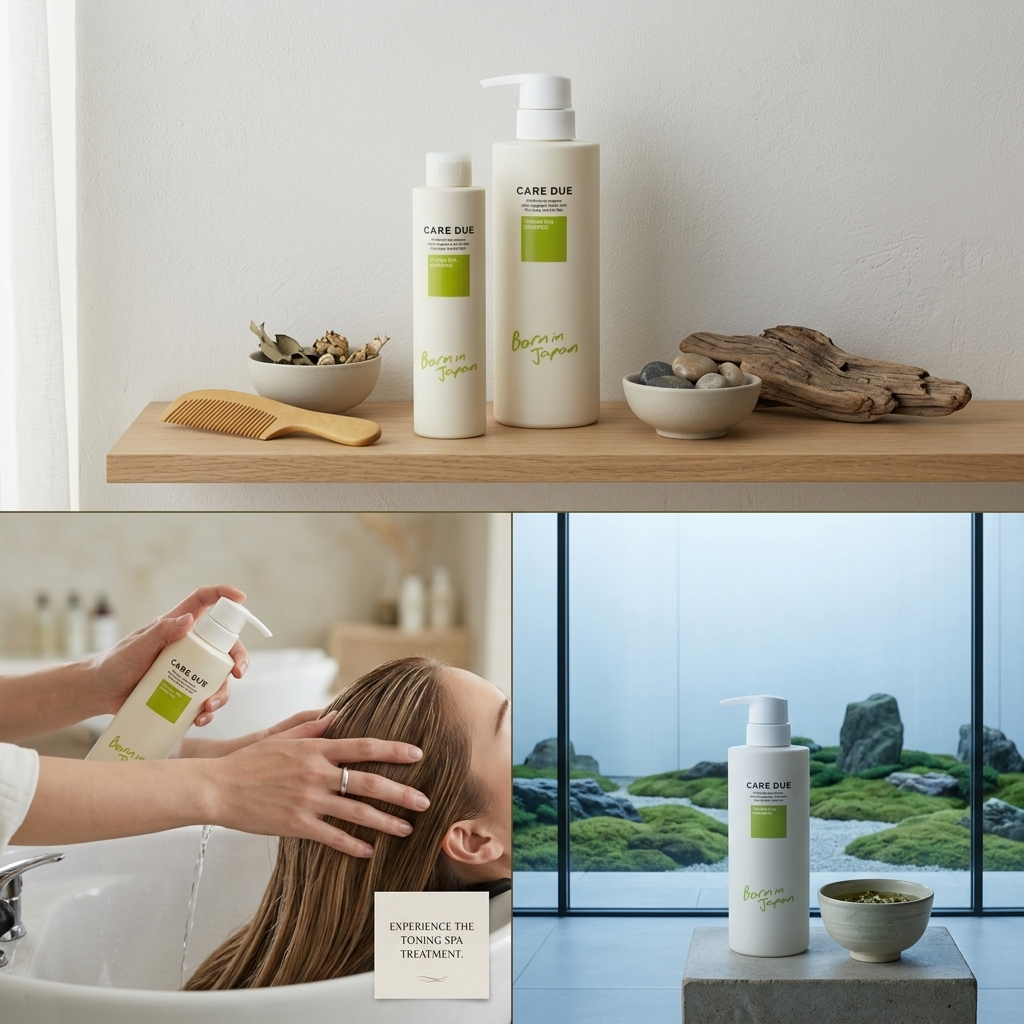 ARIMINO Care Due Toning Spa Shampoo 舒緩 SPA 洗頭水 (200ml / 500ml)
