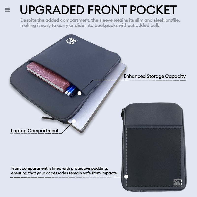 11 - 15.6 Inch Mister Right Advance Sponge Laptop Sleeve