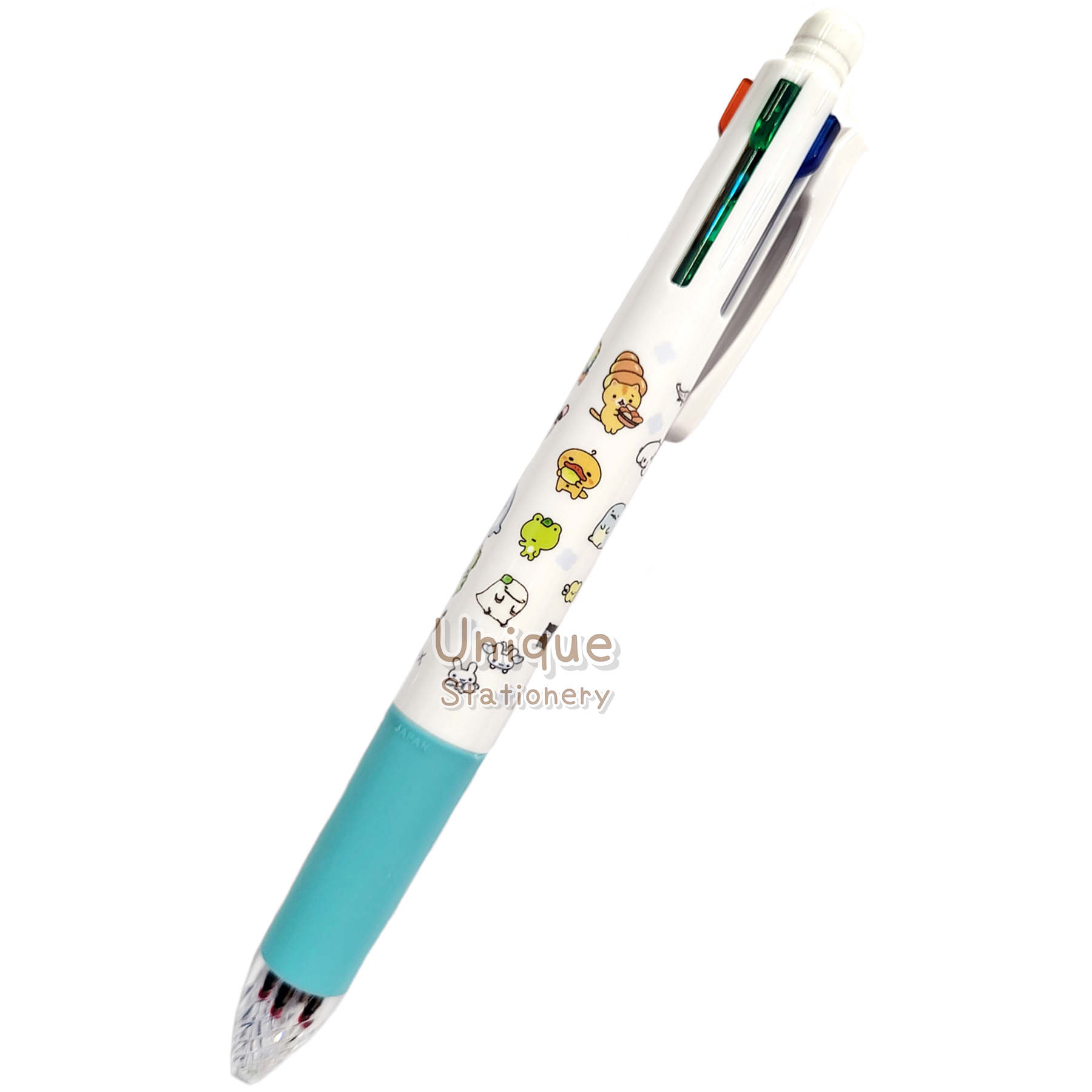現貨｜San-X 家族 鬆弛熊 角落生物 鯨鯊先生 日本製 Zebra SARASA multi 4+1 多功能5用筆 4色啫喱筆+鉛芯筆 (PR16101)