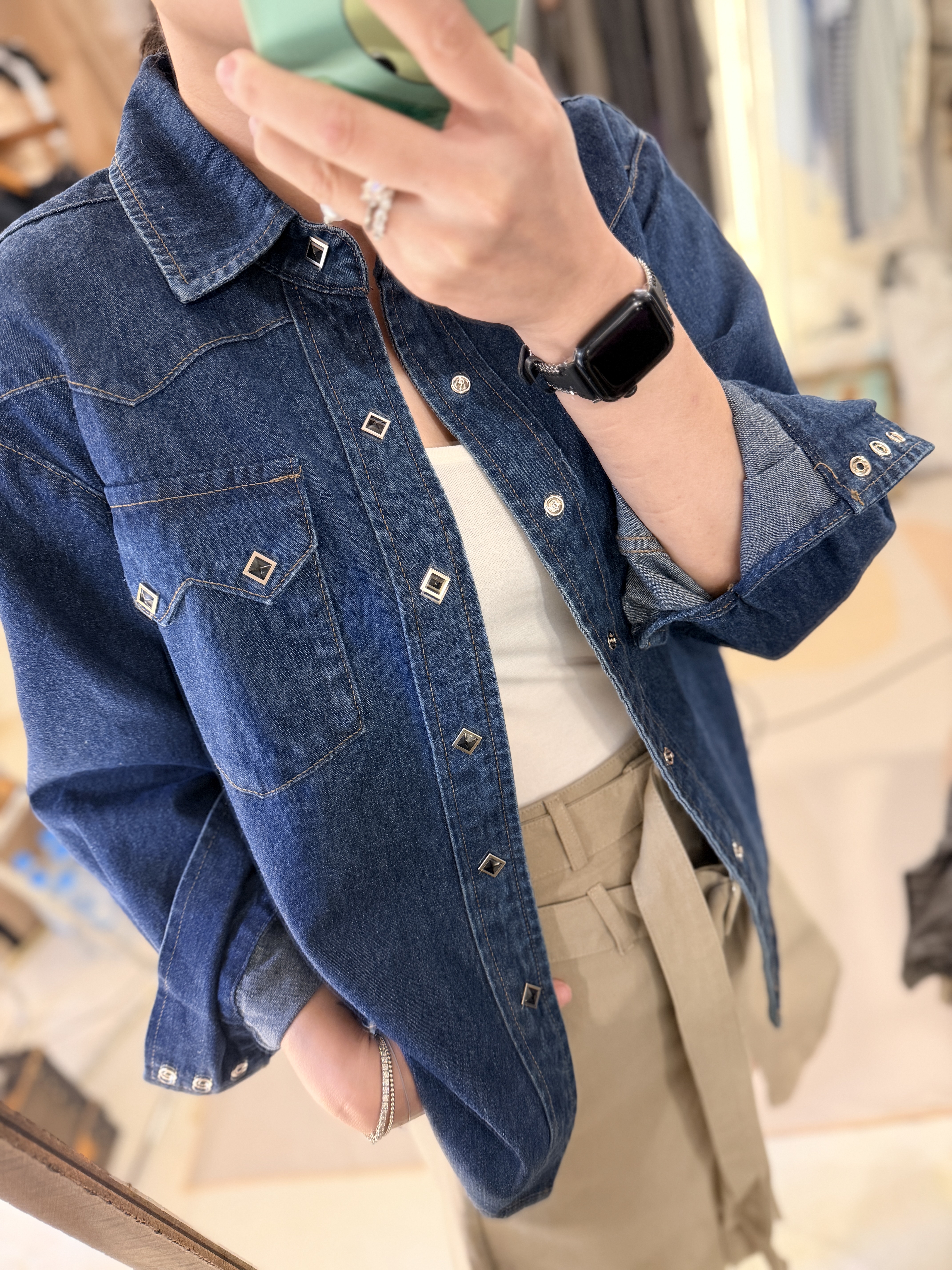 Vintage denim shirt