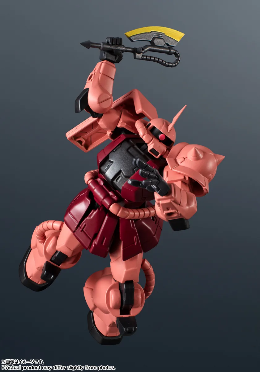 (預訂訂金 $100) (總價 $184) Bandai Gundam Universe MS-06S Char's Zaku II Renewal 渣古II (馬沙專用) -新版- (行版)