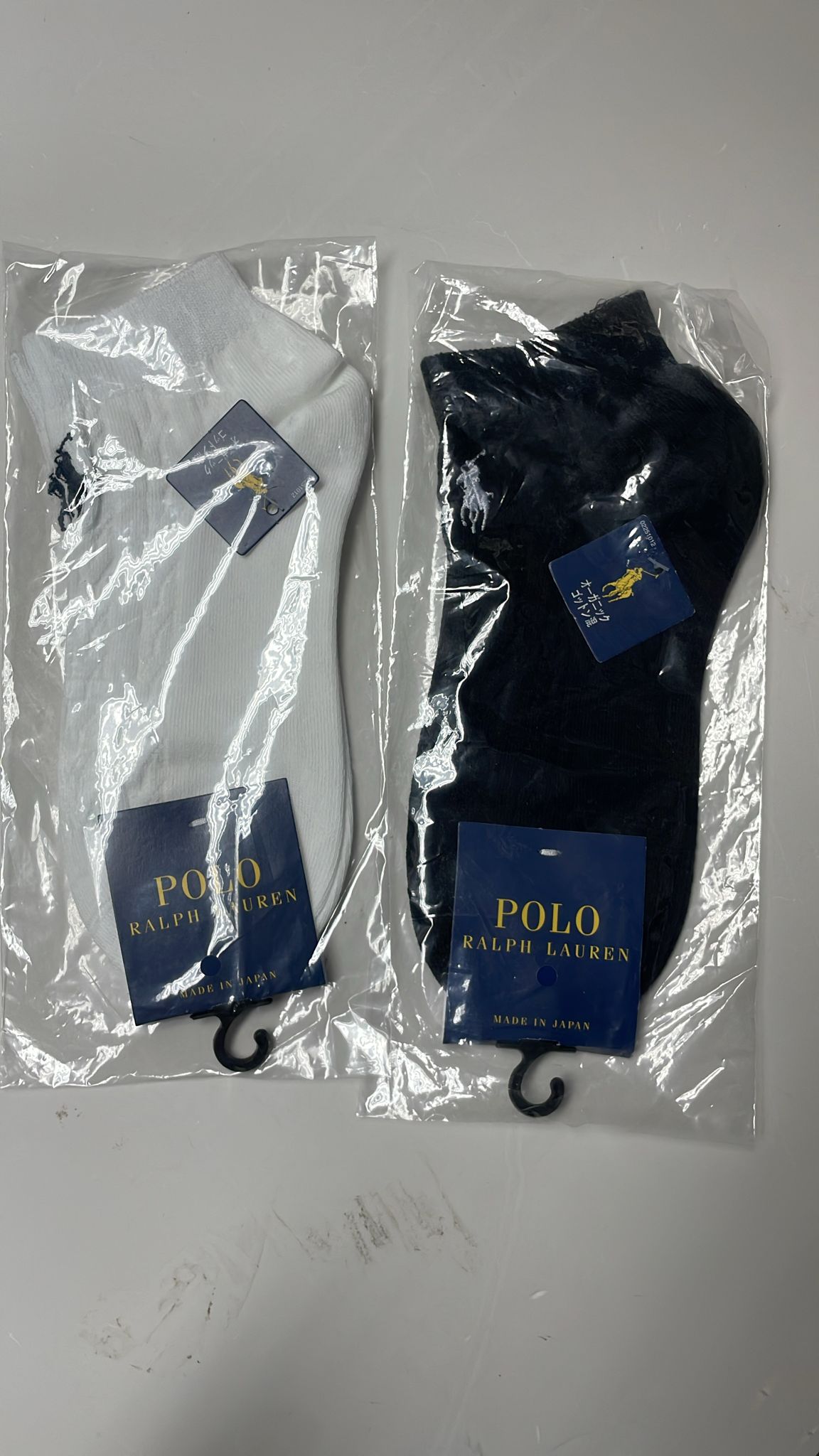 polo 成人款薄身船襪 一包兩對（清貨不設儲貨Box J2)