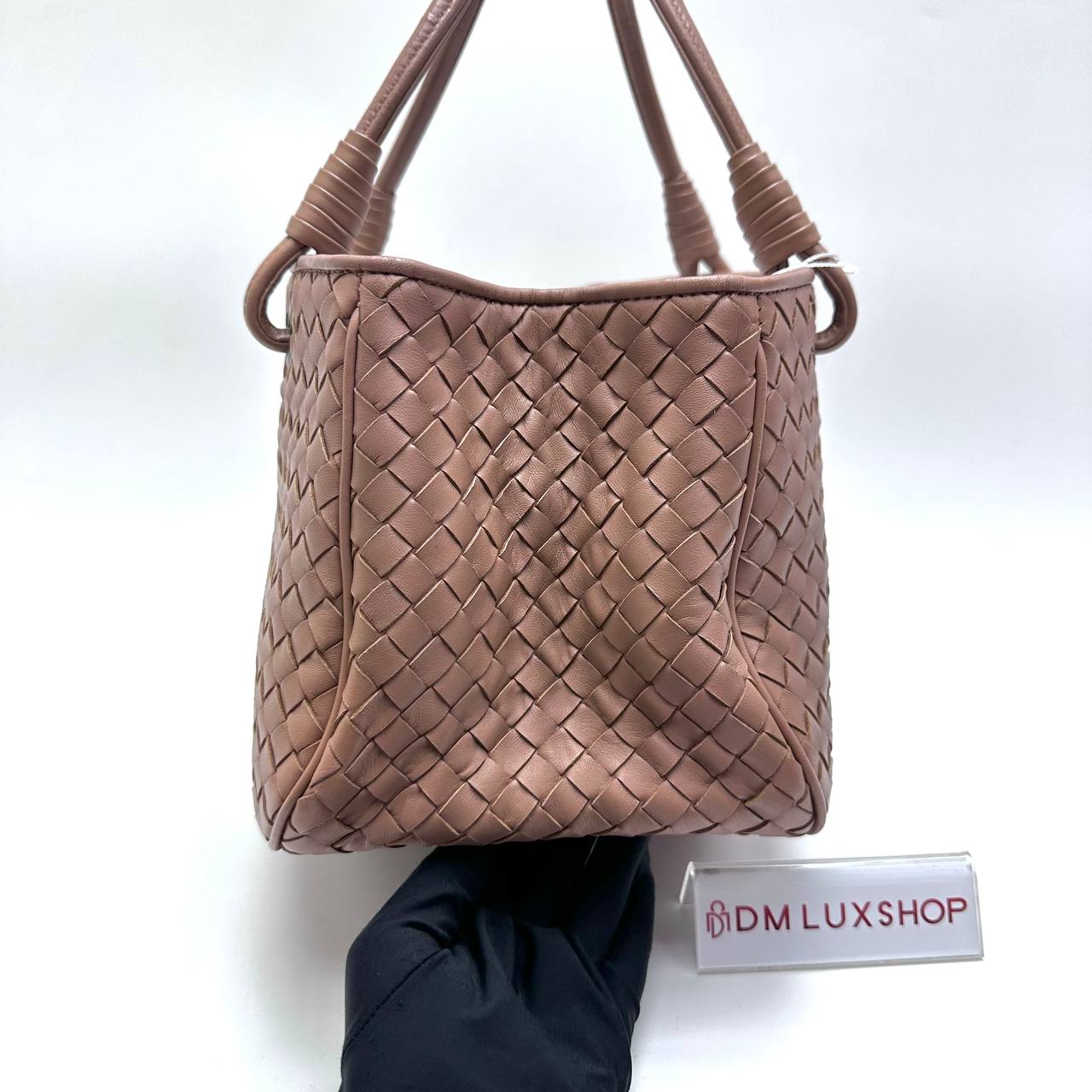 BV Taupe Intrecciato Hobo