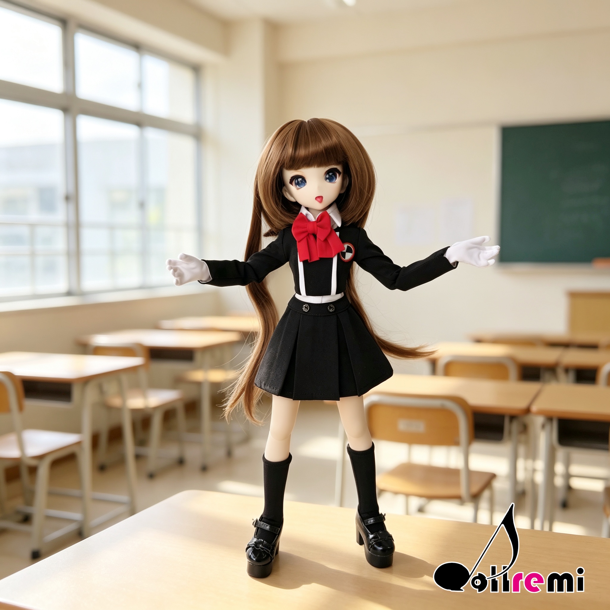 【dollremi】(DD0963) COS Persona 3 - Aigis Gekkoukan school uniform 女神異聞錄 3 - 埃癸斯 學校制服