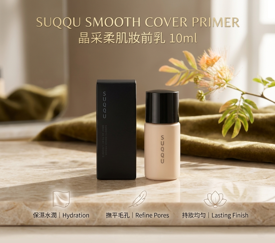 SUQQU SMOOTH COVER PRIMER 晶采柔肌妝前乳 10ml