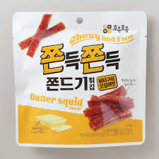 韓國奶油烤魷魚味耐嚼條
