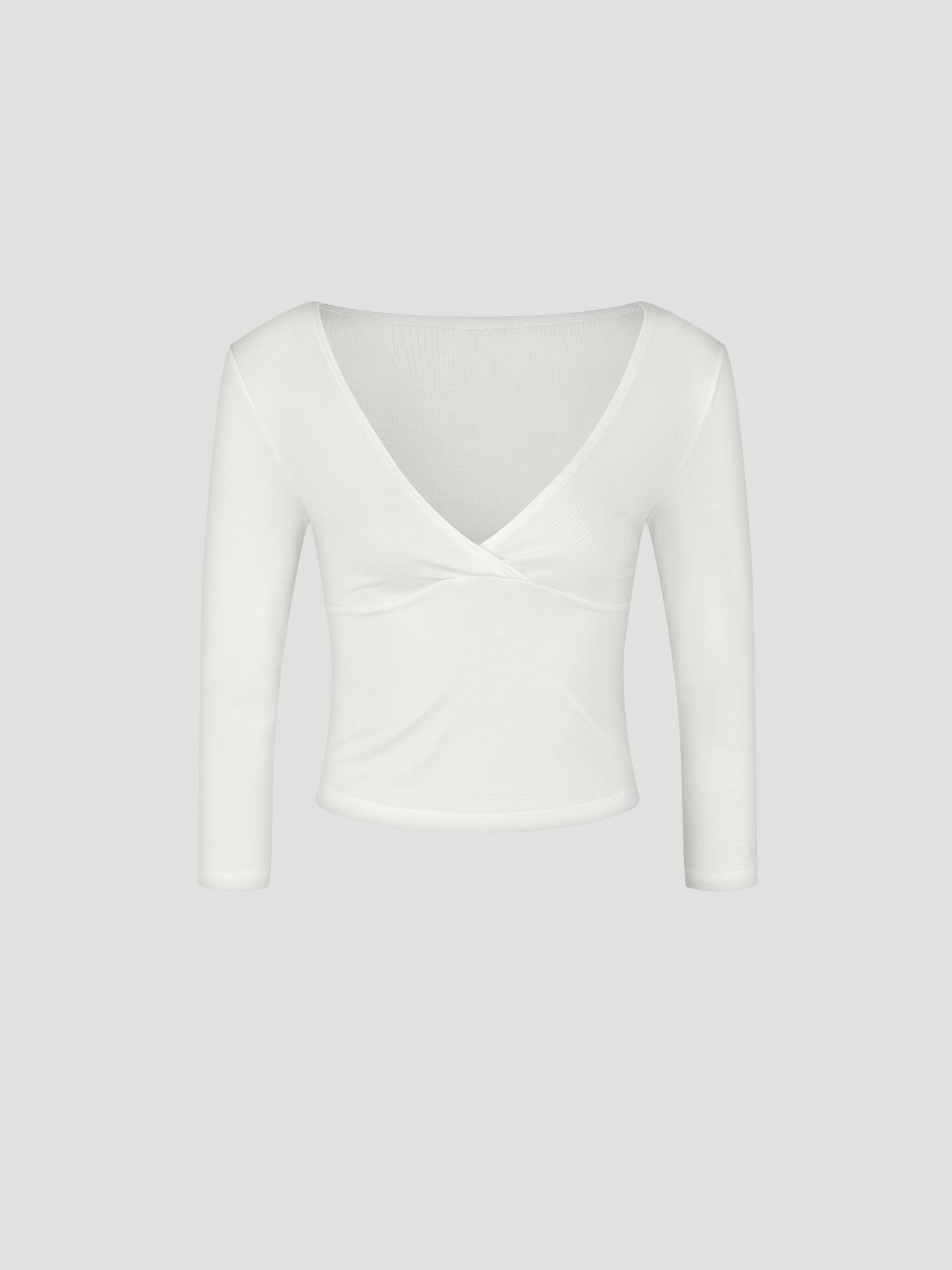 【Satva 微V領長袖】預購_Satva V-Neck Long Sleeve by Conch