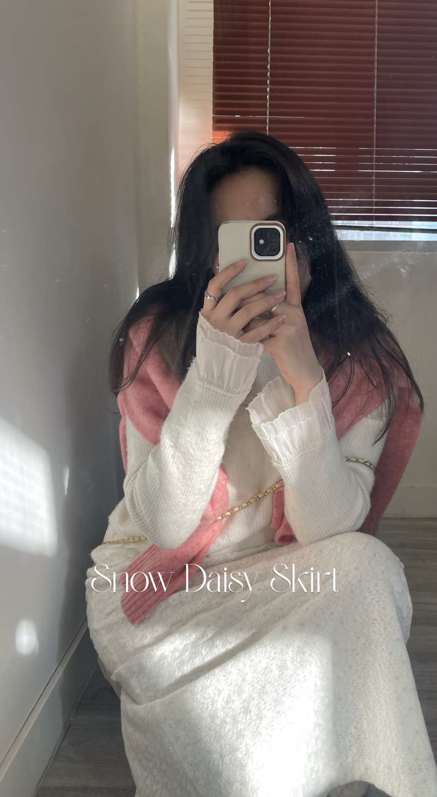 ❄️| SNOW DAISY SKIRT