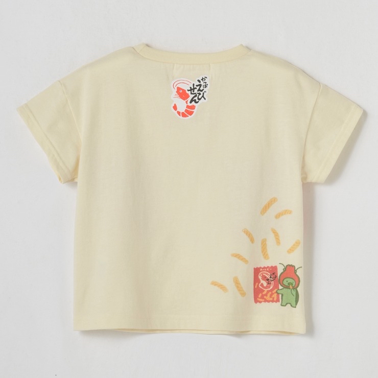 🇯🇵限量預訂 日本直送🇯🇵卡樂B蝦條包裝前後印花短袖T恤
