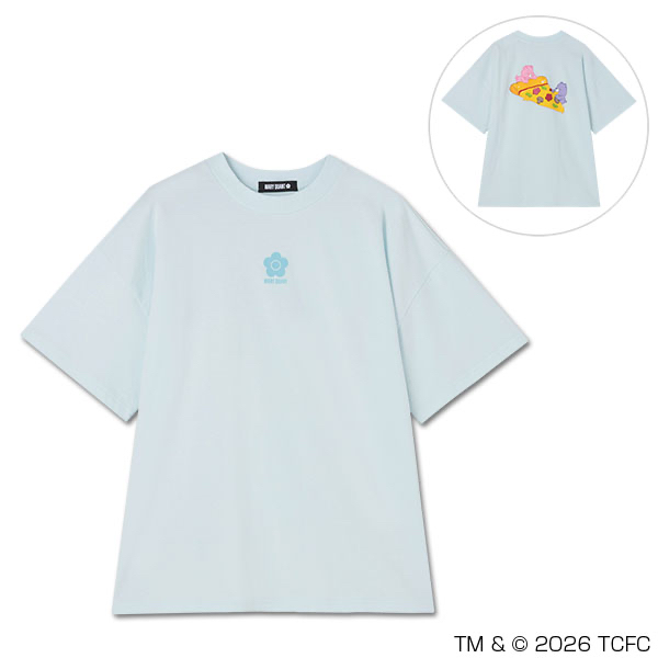 🎀【預訂】MARY QUANT x Care Bears Pizza Big T-shirt B