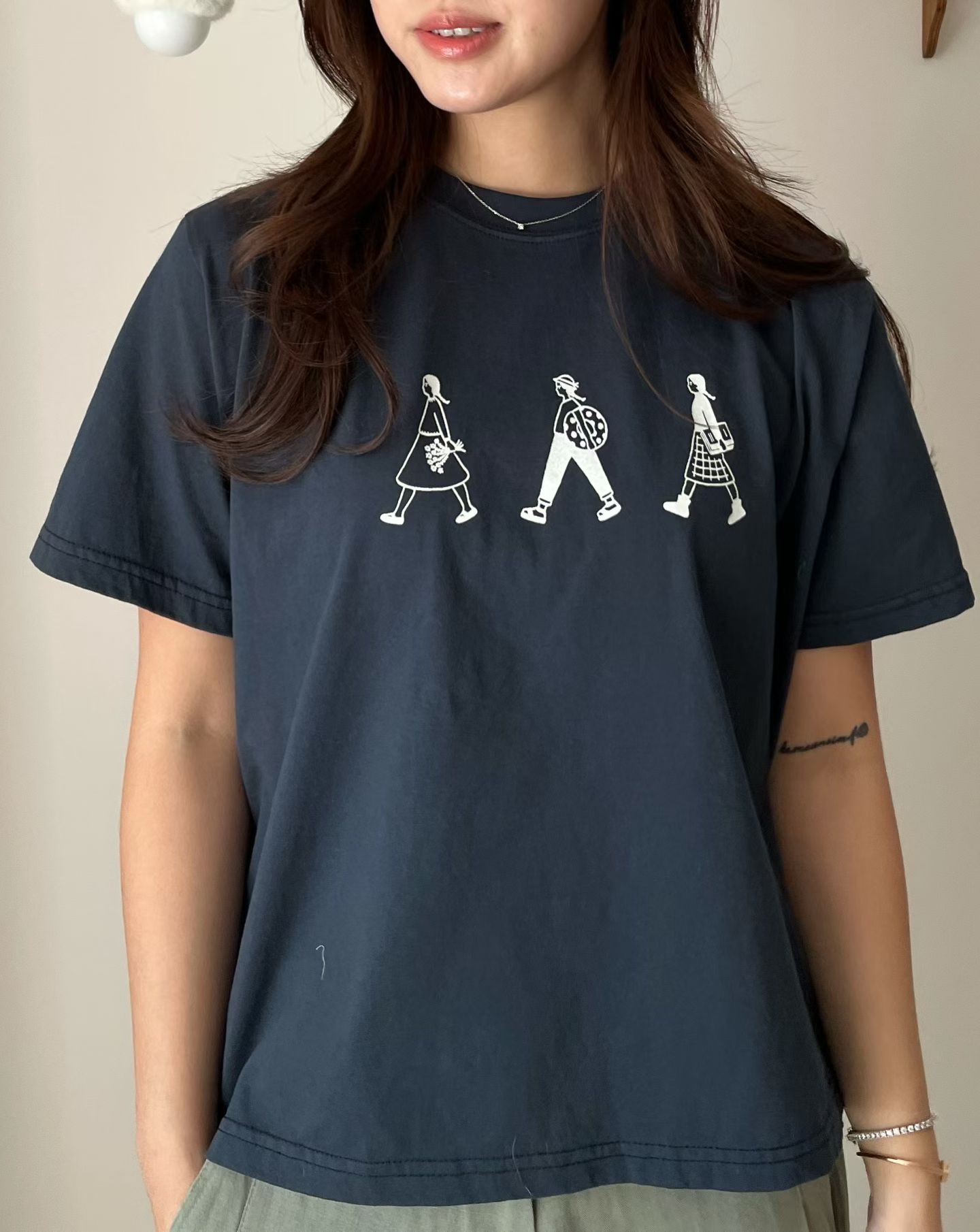 AT OS 3 girls pocket top