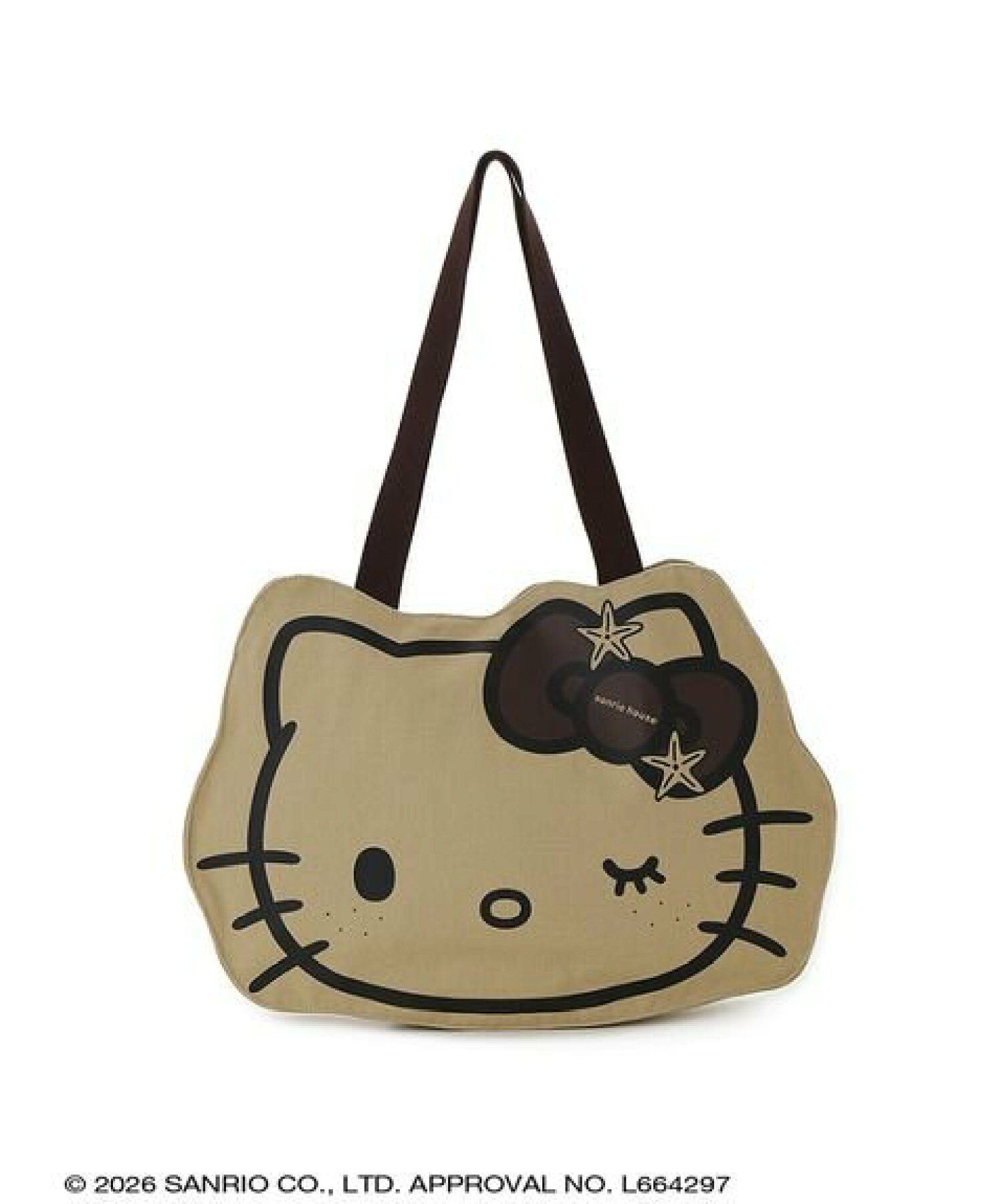 🆕【⭐訂購⭐】 🇯🇵日本直送 🌀 #SanrioHouse #Kitty 臉型 大容量單肩包［4款選］🌀[ELDD-0034][260425]