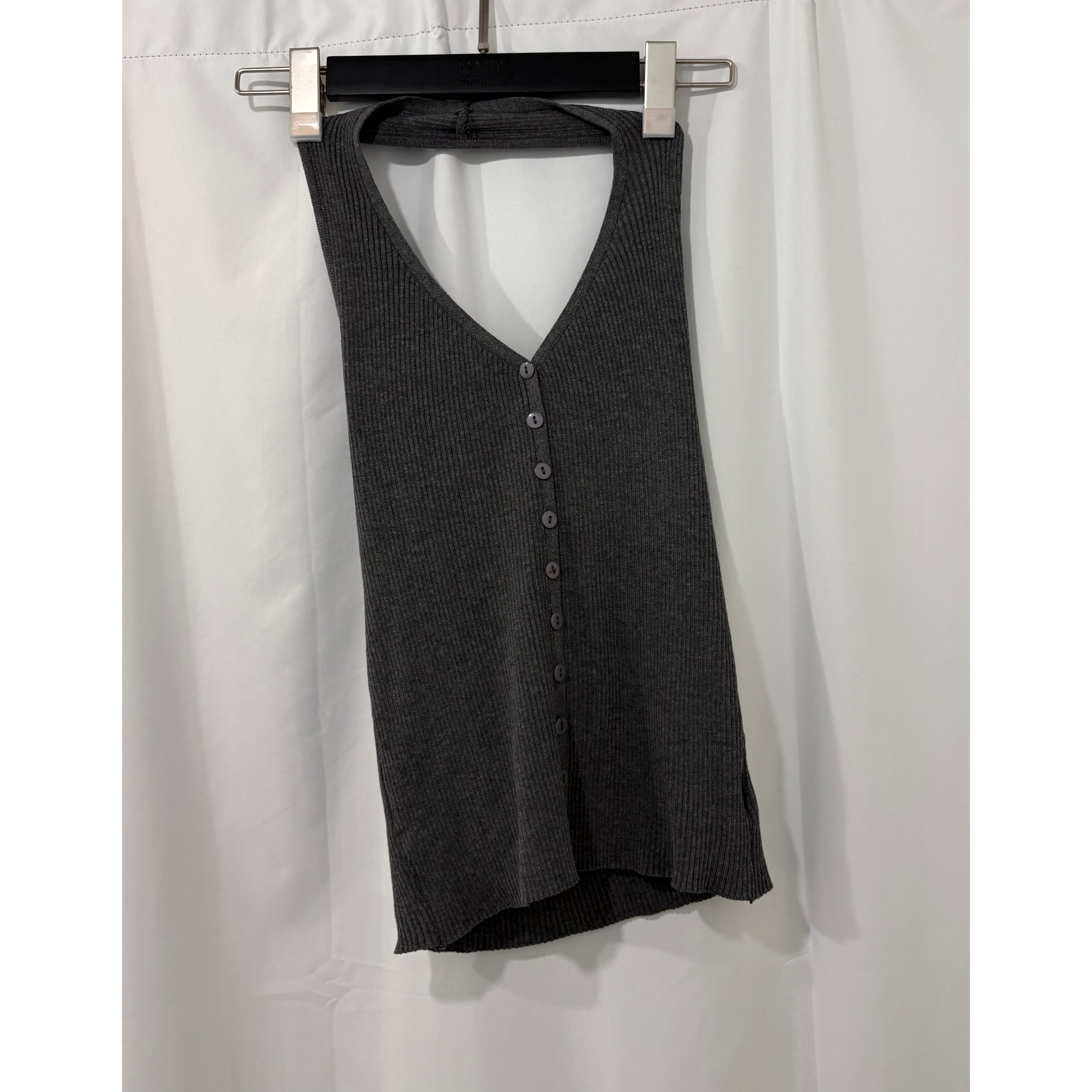 優惠價7月8截🩶2607H《BUTTON-DOWN HALTER VEST》